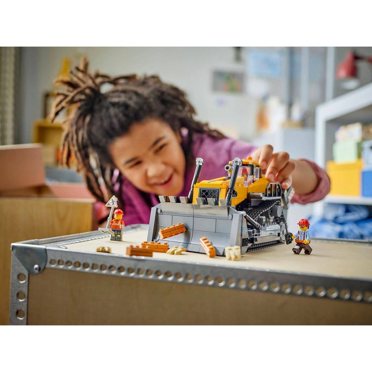 LEGO® 60466 Yellow Bulldozer - City