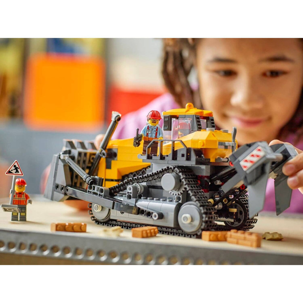 LEGO® 60466 Yellow Bulldozer - City