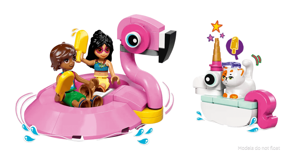 LEGO® 42658 Unicorn & Flamingo Pool Party - Friends