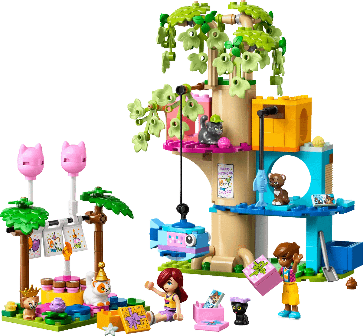 LEGO® 42666 Cat Birthday Party & Tree House - Friends