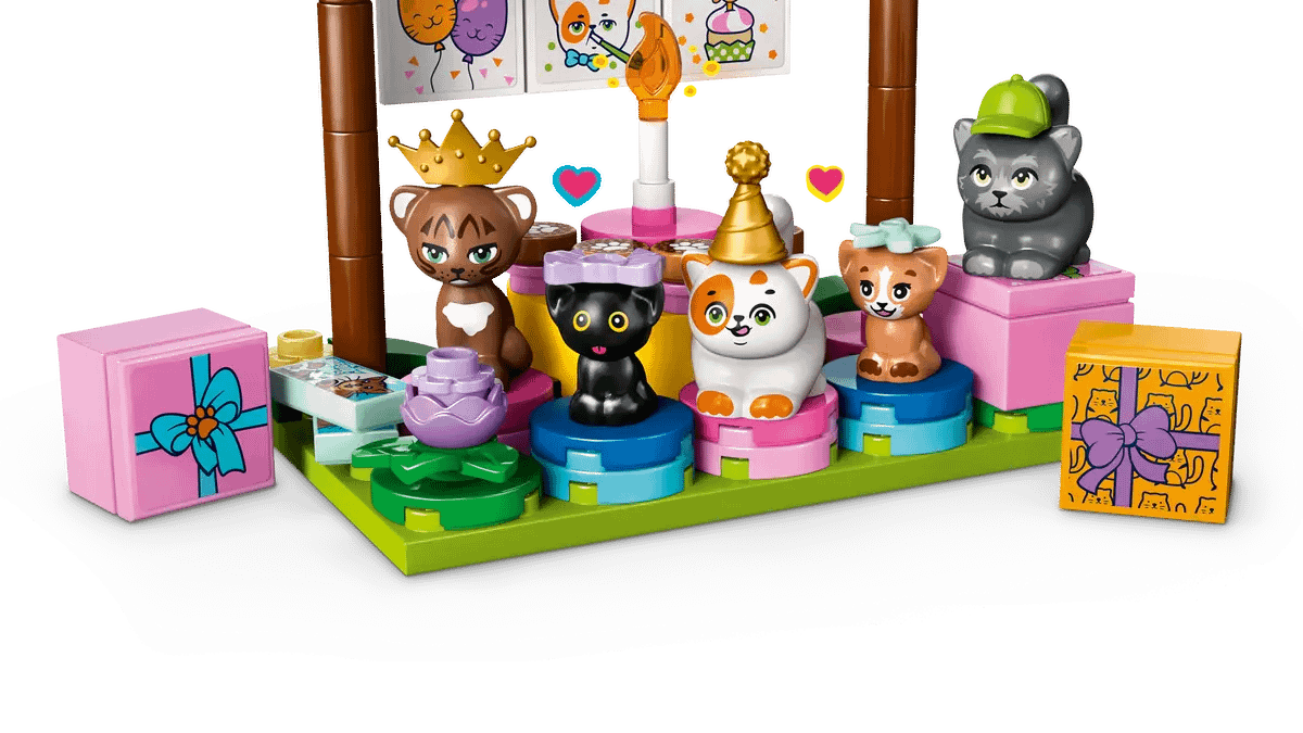 LEGO® 42666 Cat Birthday Party & Tree House - Friends