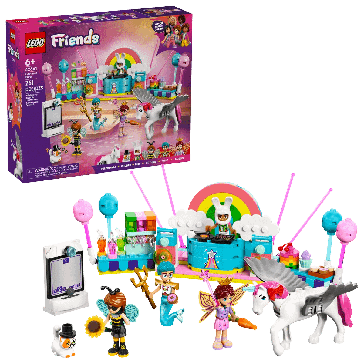 LEGO® 42661 Costume Party with Unicorn & Fairy - Friends