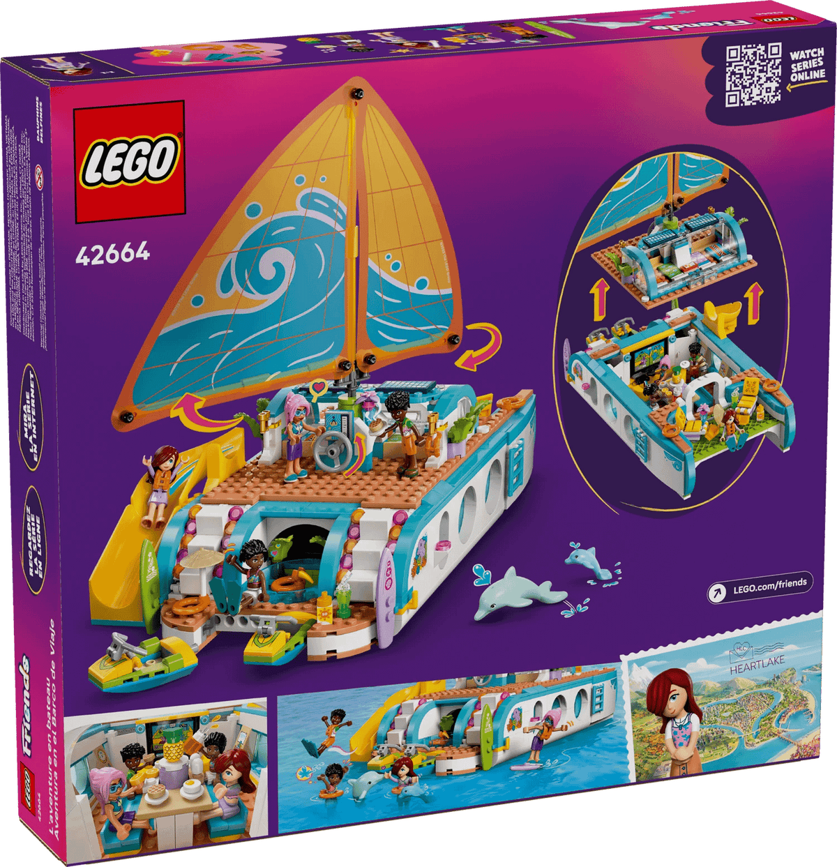 LEGO® 42664 Travel Boat Adventure - Friends