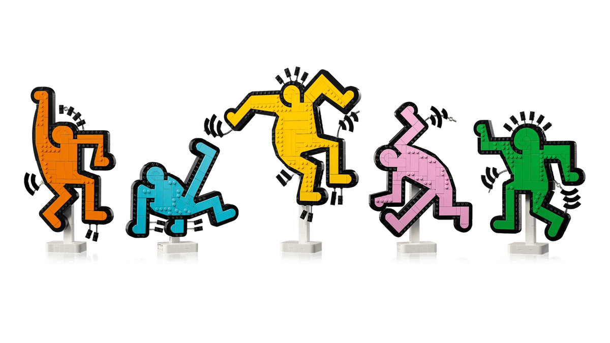 LEGO® 31216 Keith Haring Dancing Figures - ART