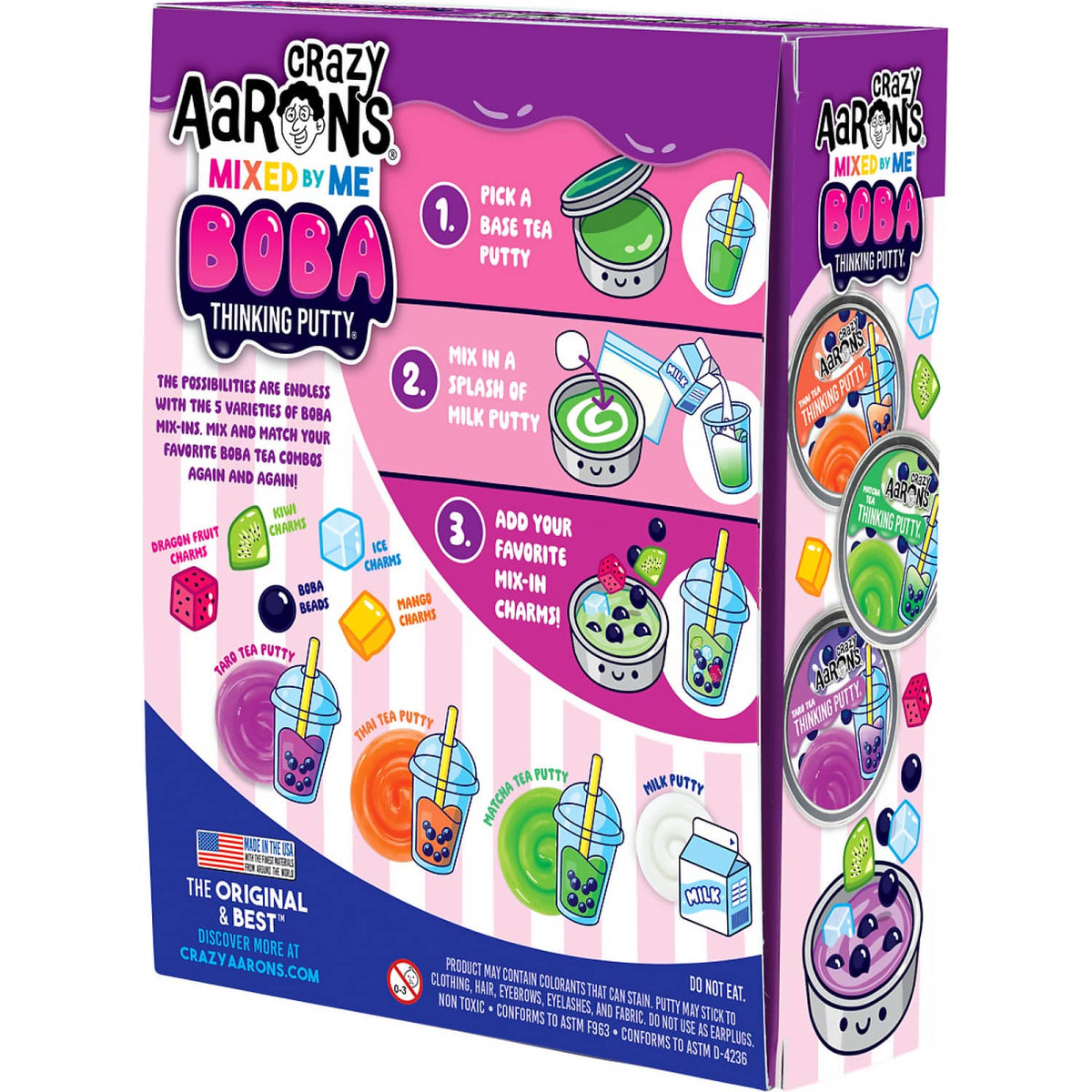 Crazy Aaron's - Mixed By Me Boba Thinking Putty Set