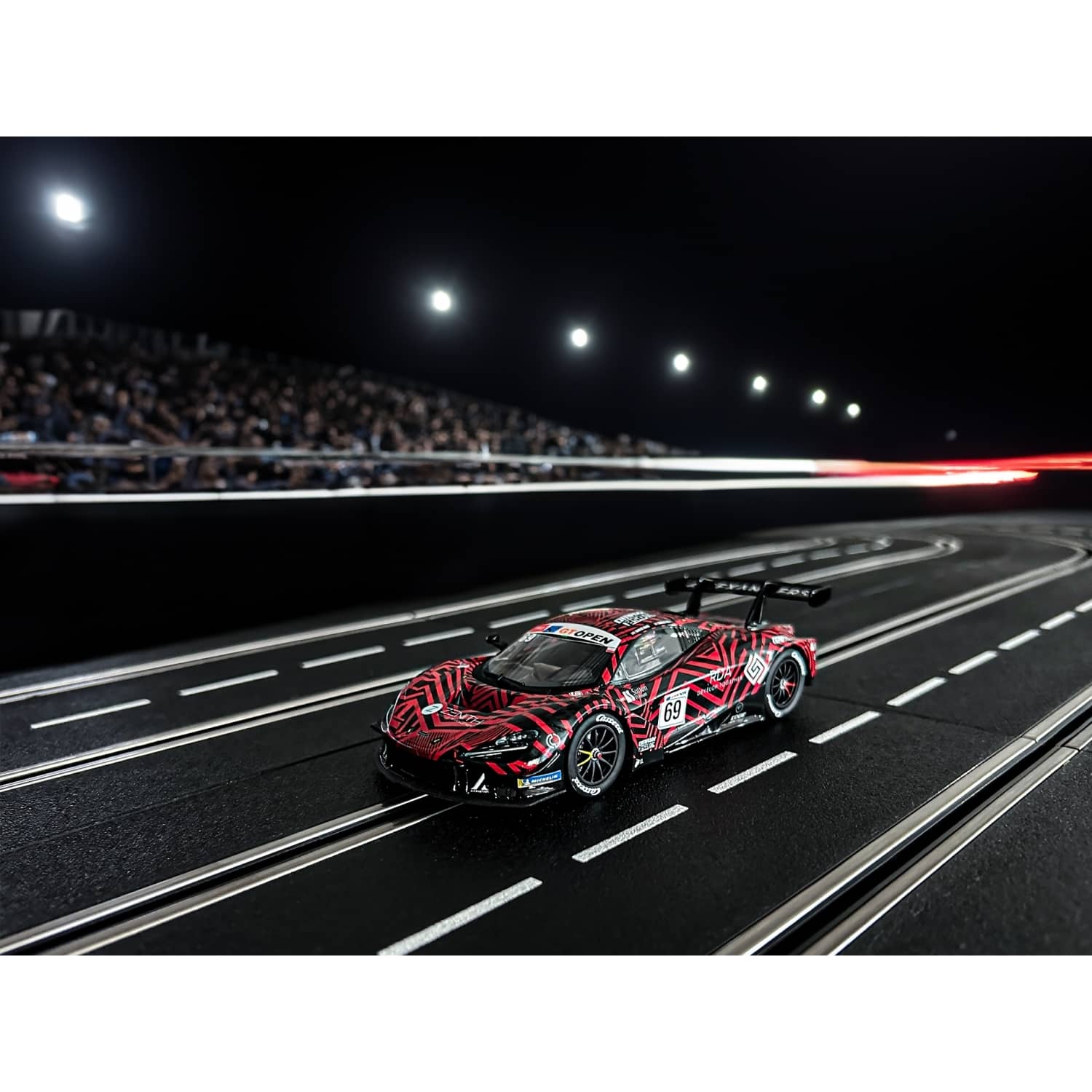 CARRERA - DIGITAL 1:32 MCLAREN 720S GT3 OPTIMUM MOTORSPORT NO.69 SLOT CAR ALSO SUITS SCALEXTRIC