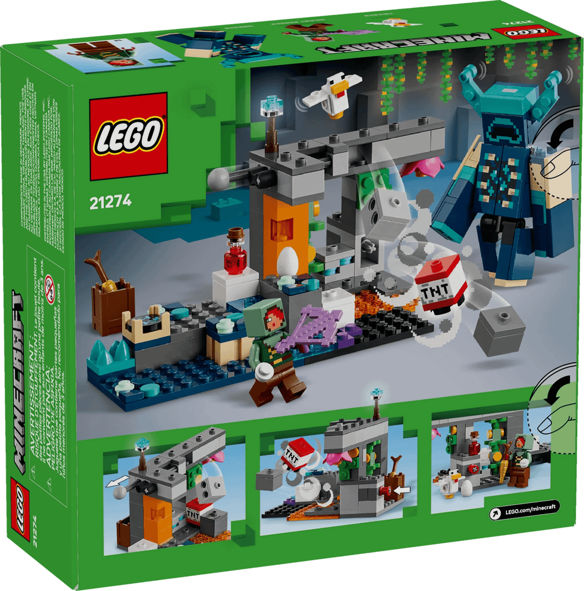 LEGO® 21274 The Warden Encounter - Minecraft®