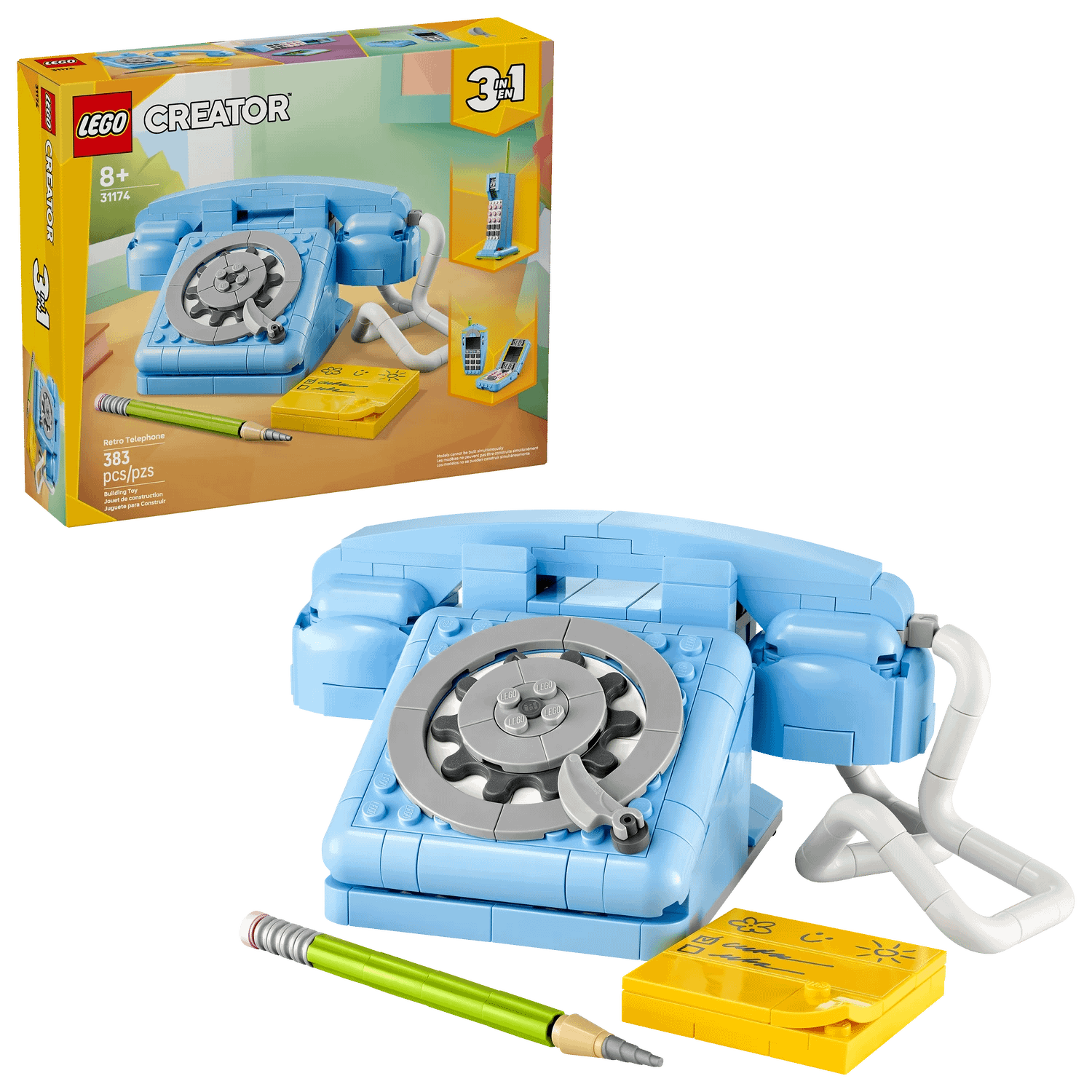 LEGO® 31174 Retro Telephone - Creator 3-in-1