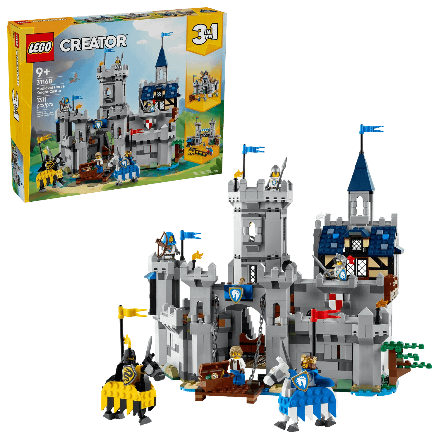 LEGO® 31168 Medieval Horse Knight Castle - Creator 3-in-1