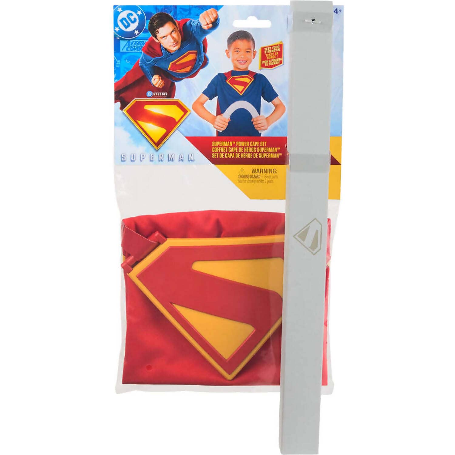 DC - SUPERMAN - Power Cape Set Costume - Spin Master