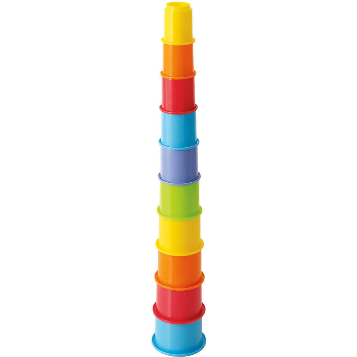 Playgo Toys Ent. Ltd - Rainbow Stackin' Cups 10 Pieces