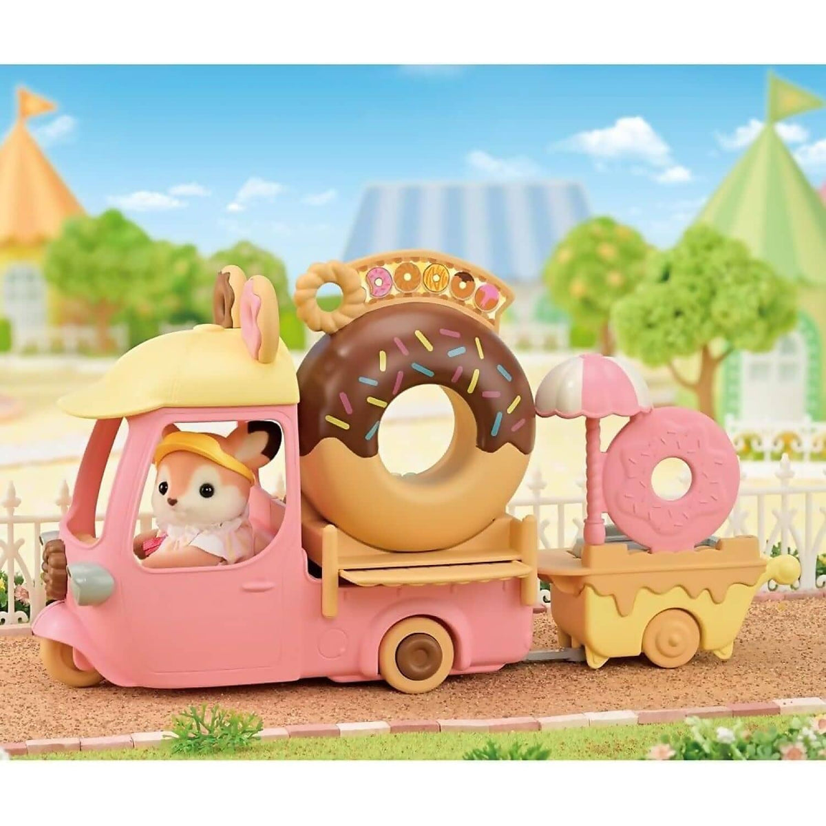 Sylvanian Families - Dip Dip Donuts Wagon Playset