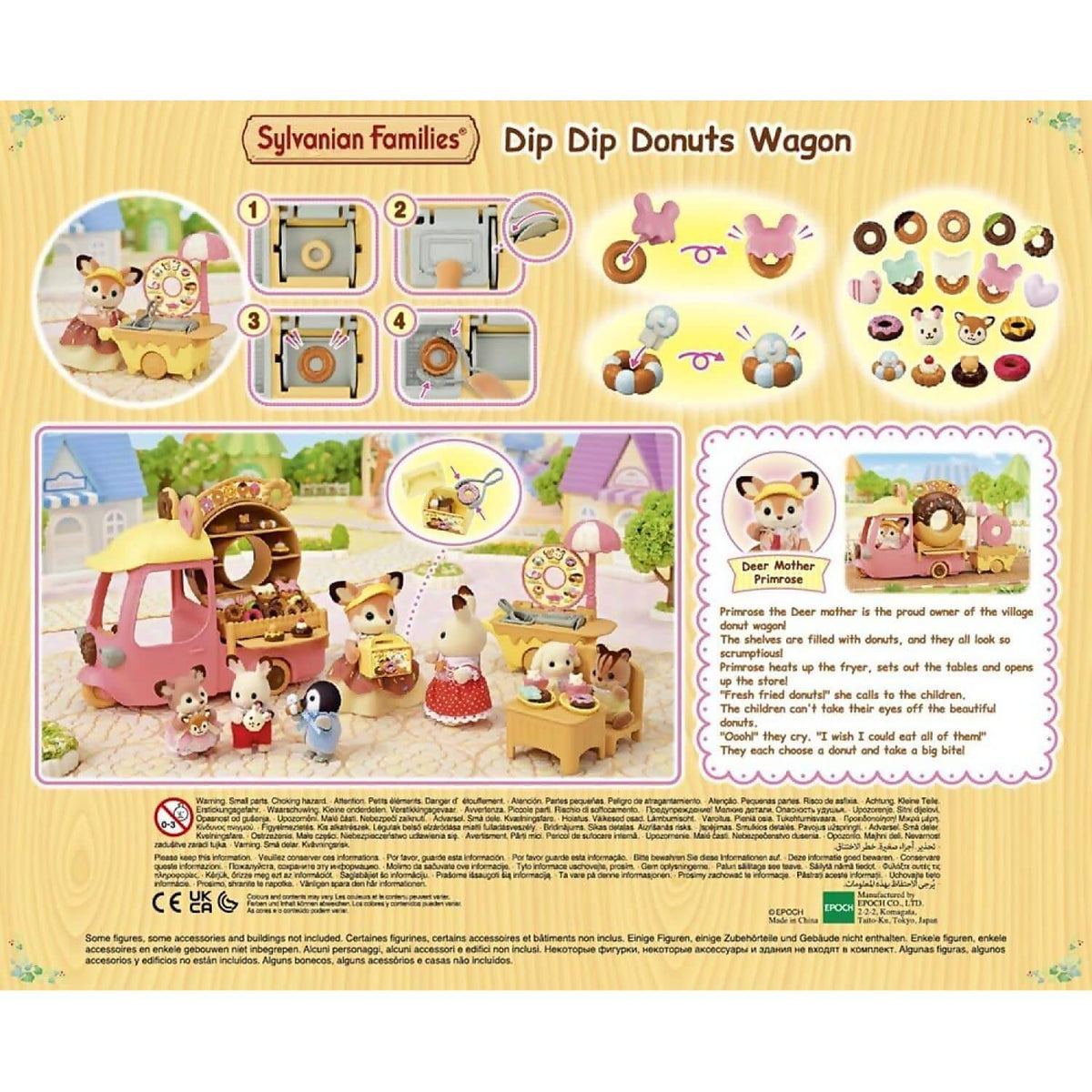 Sylvanian Families - Dip Dip Donuts Wagon Playset