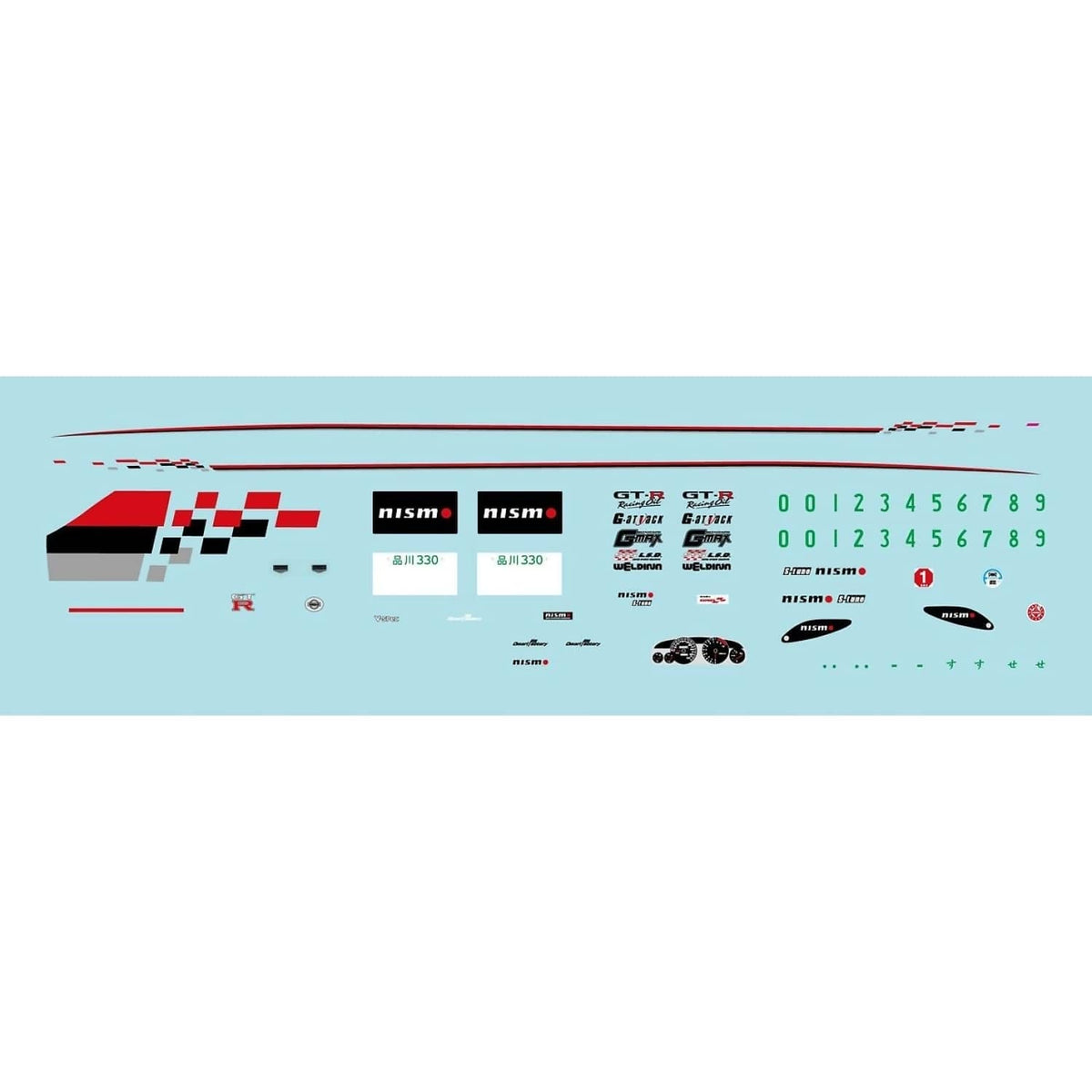 FUJIMI - 1:24 NISSAN SKYLINE GT-R R33 NISMO WITH 40TH ANNIVERSARY DISPLAY CASE - PLASTIC MODEL KIT
