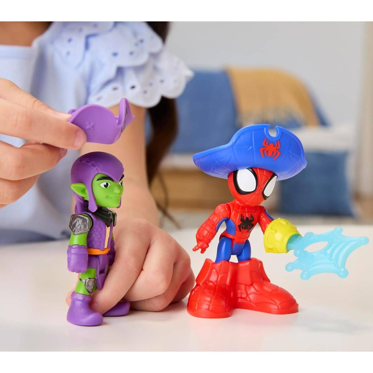 Marvel - Spidey and his Amazing Friends Water-Webs Webs Ahoy Bubble Pirate Ship - Hasbro