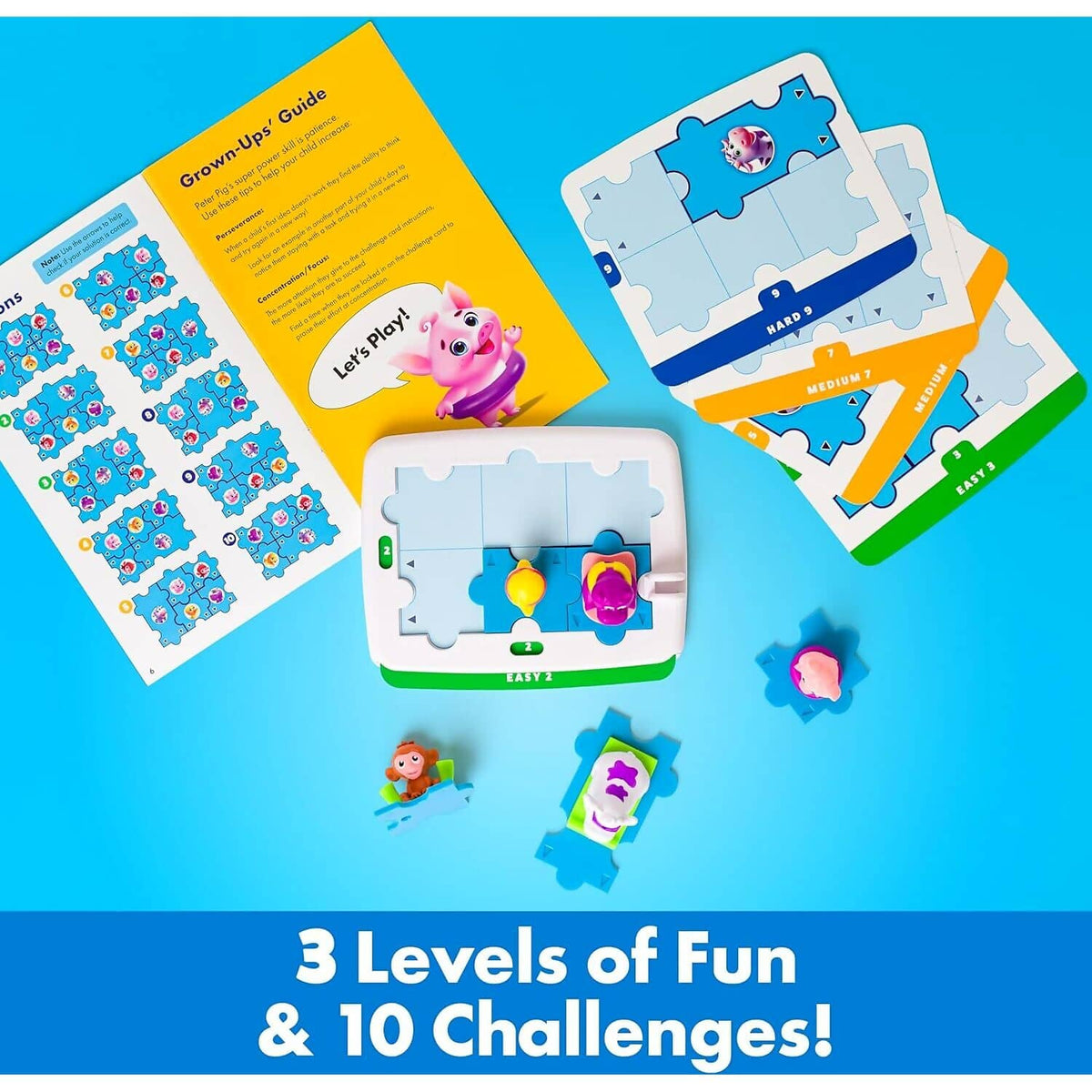 ThinkFun - Friends: Splish Splash Pig's Pool Party Puzzle Game