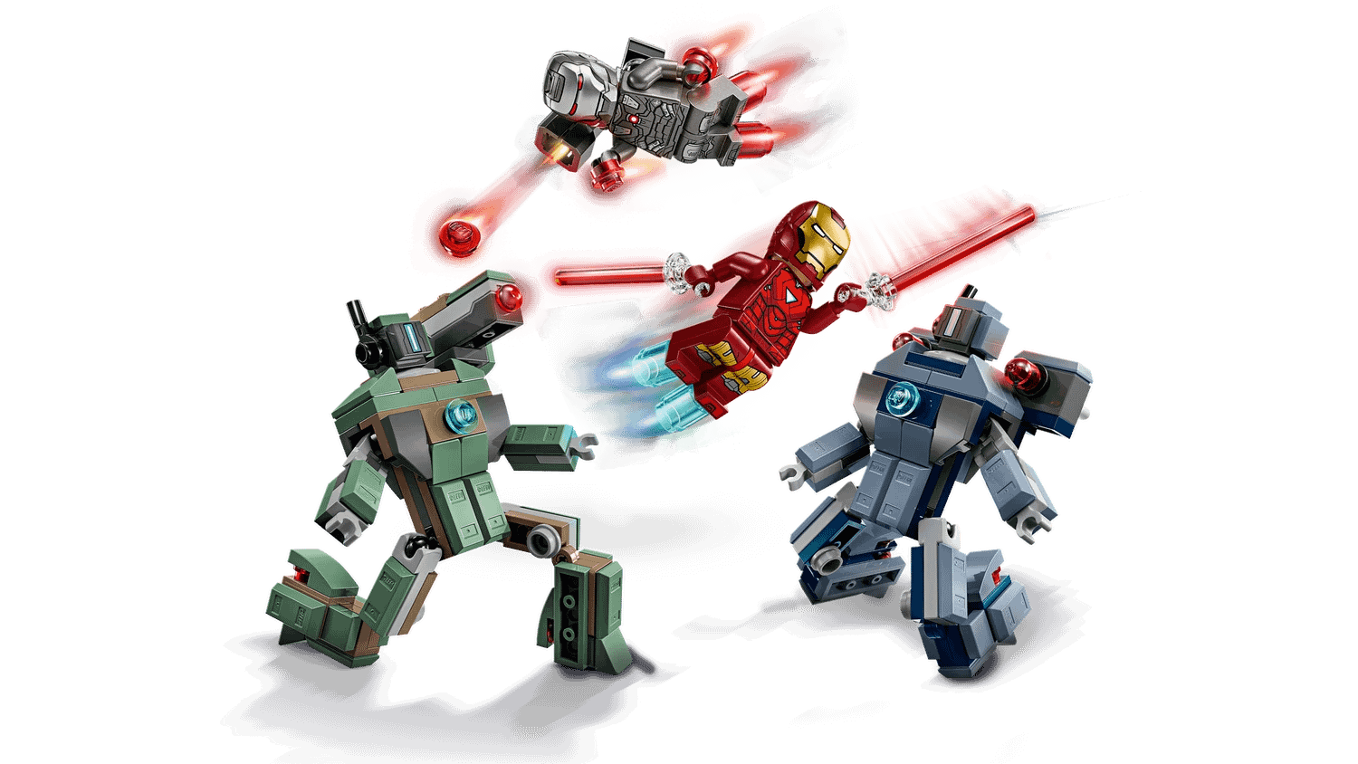 LEGO® 76320 Iron Man & War Machine vs. Hammer Drones - Marvel Super Heroes