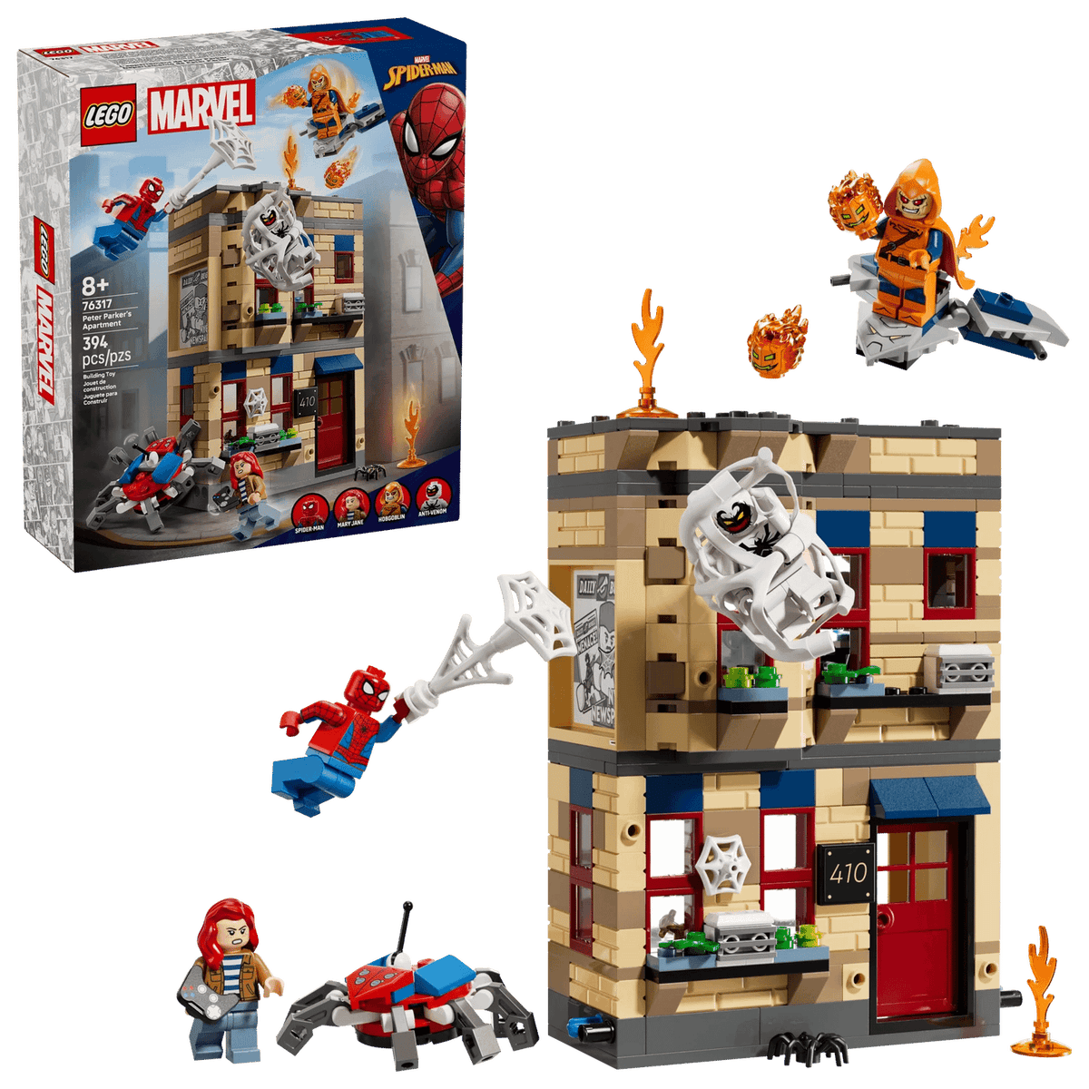 LEGO® 76317 Peter Parker s Apartment - Marvel Super Heroes