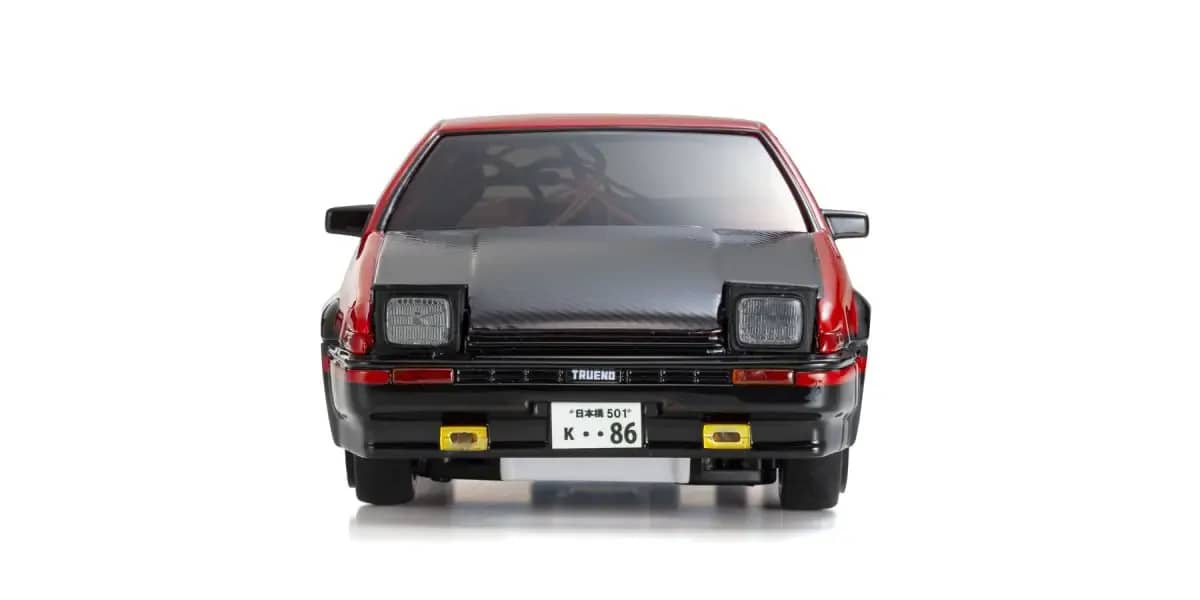 KYOSHO - FIRST MINI-Z TOYOTA SPRINTER TRUENO AE86 RED & BLACK - REMOTE CONTROL CAR