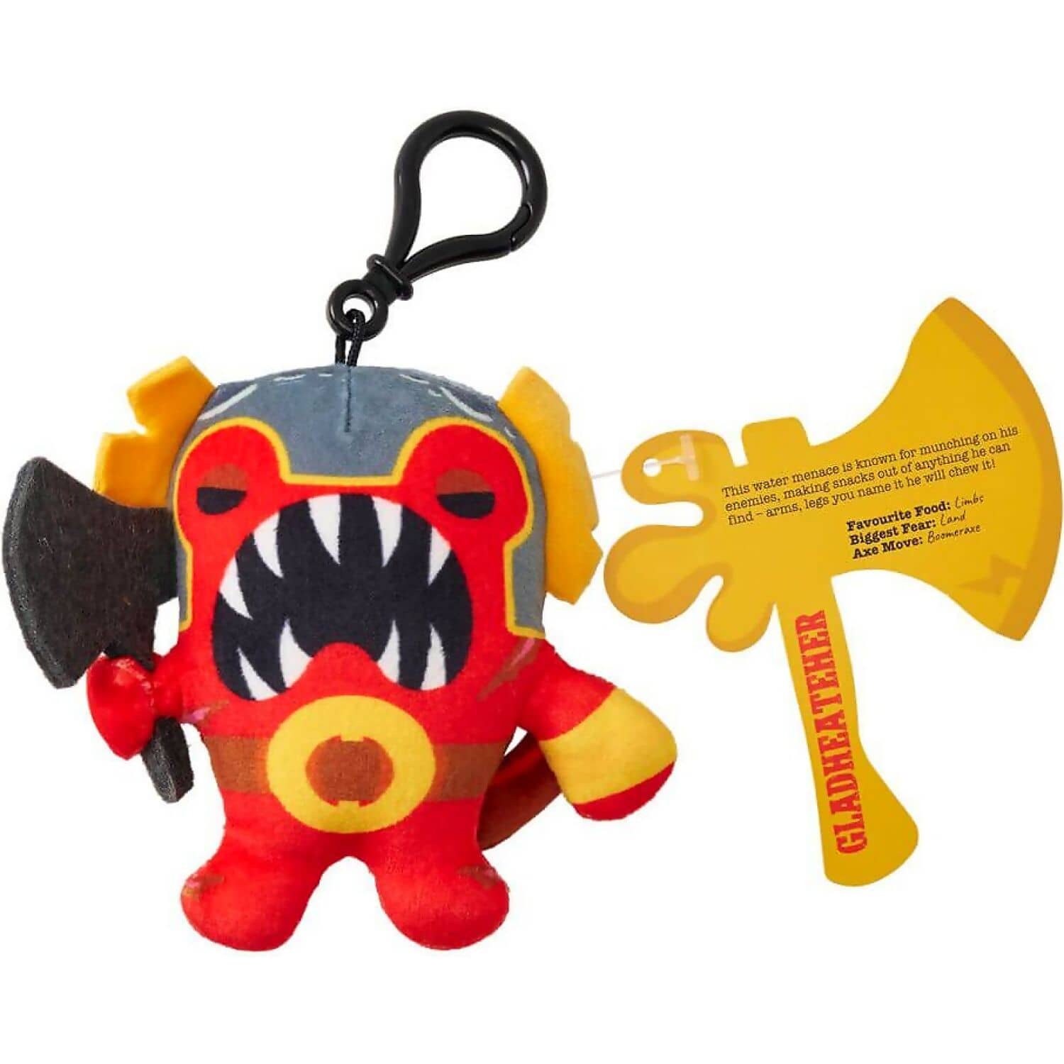 Kreepy Collectibles - Series 1 Edition Axe-Alotls Mystery Blind Bag Surprise Plush - 10cm Plush Clip-On - Jasnor