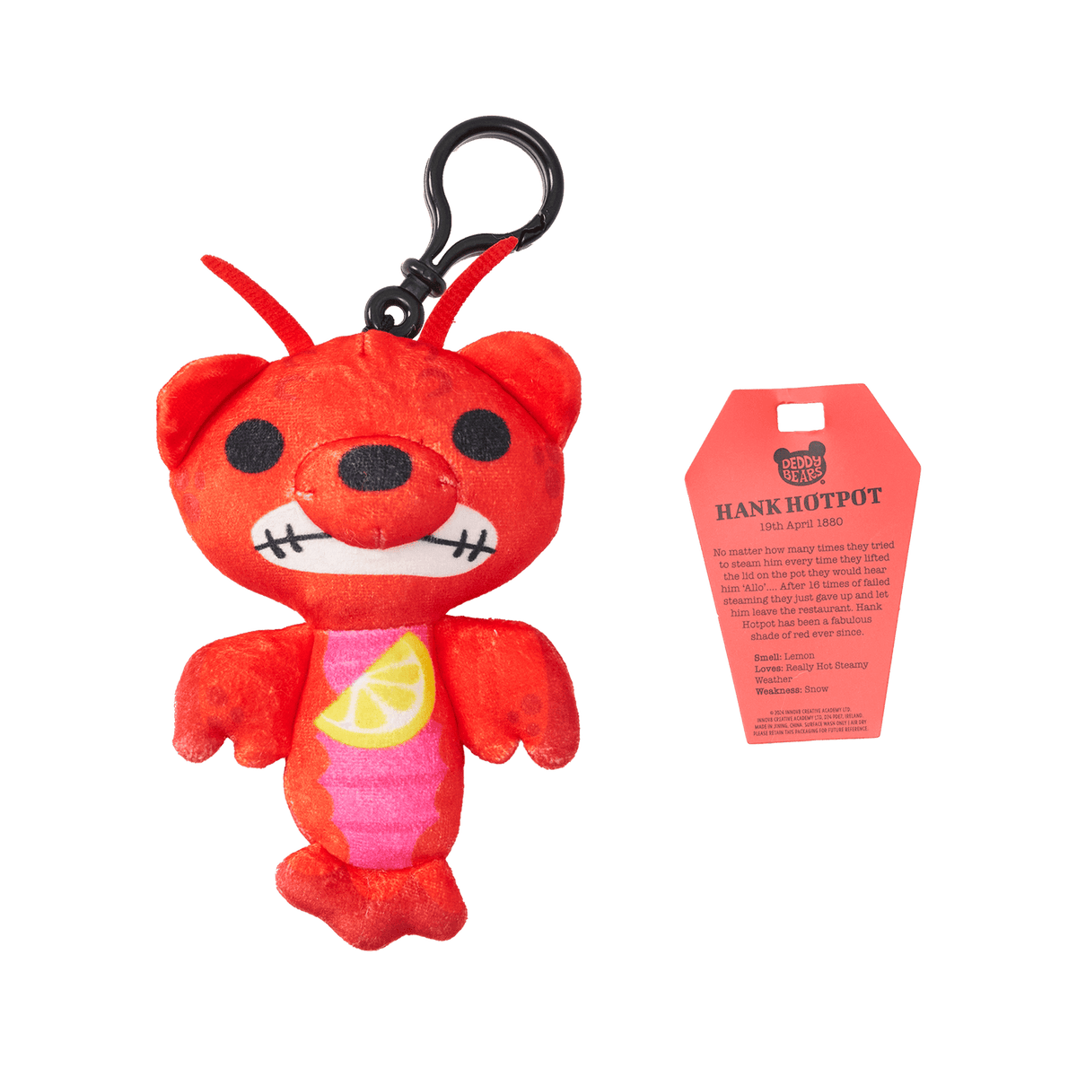 Deddy Bears - Series 4 Edition Mystery Blind Bag - 12cm Plush Clip-On - Jasnor