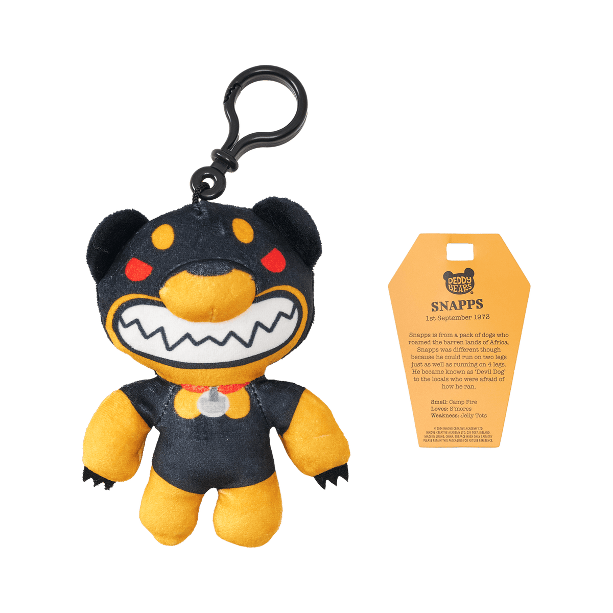 Deddy Bears - Series 4 Edition Mystery Blind Bag - 12cm Plush Clip-On - Jasnor