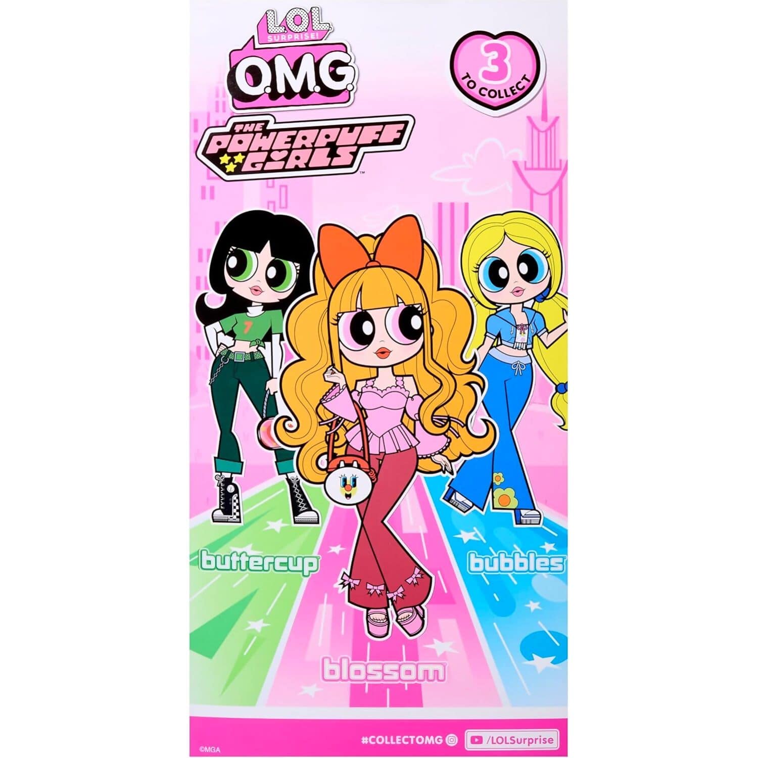 L.O.L. Surprise! - O.M.G The Powerpuff Girls Fashion Doll - Blossom