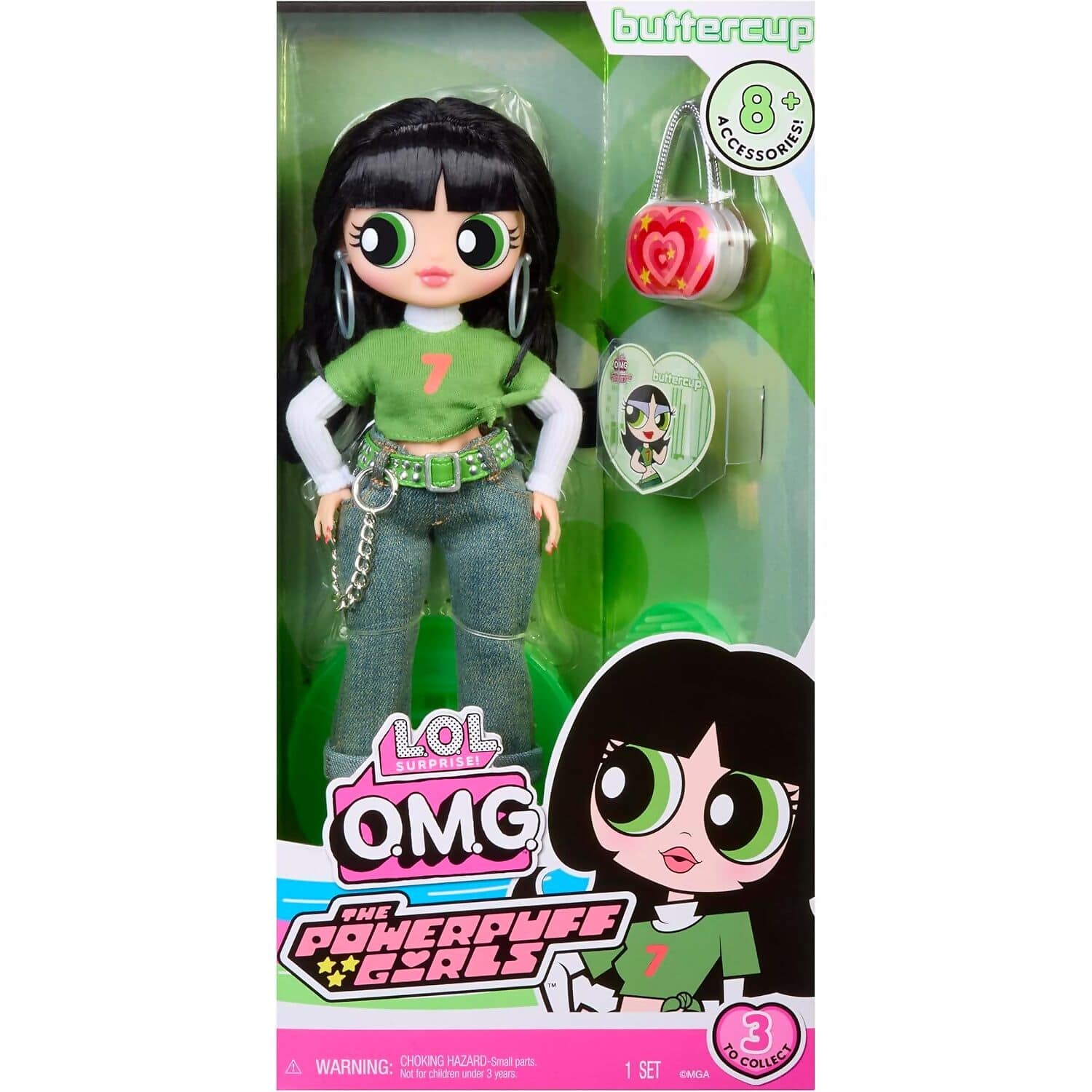 L.O.L. Surprise! - O.M.G The Powerpuff Girls Fashion Doll - Buttercup