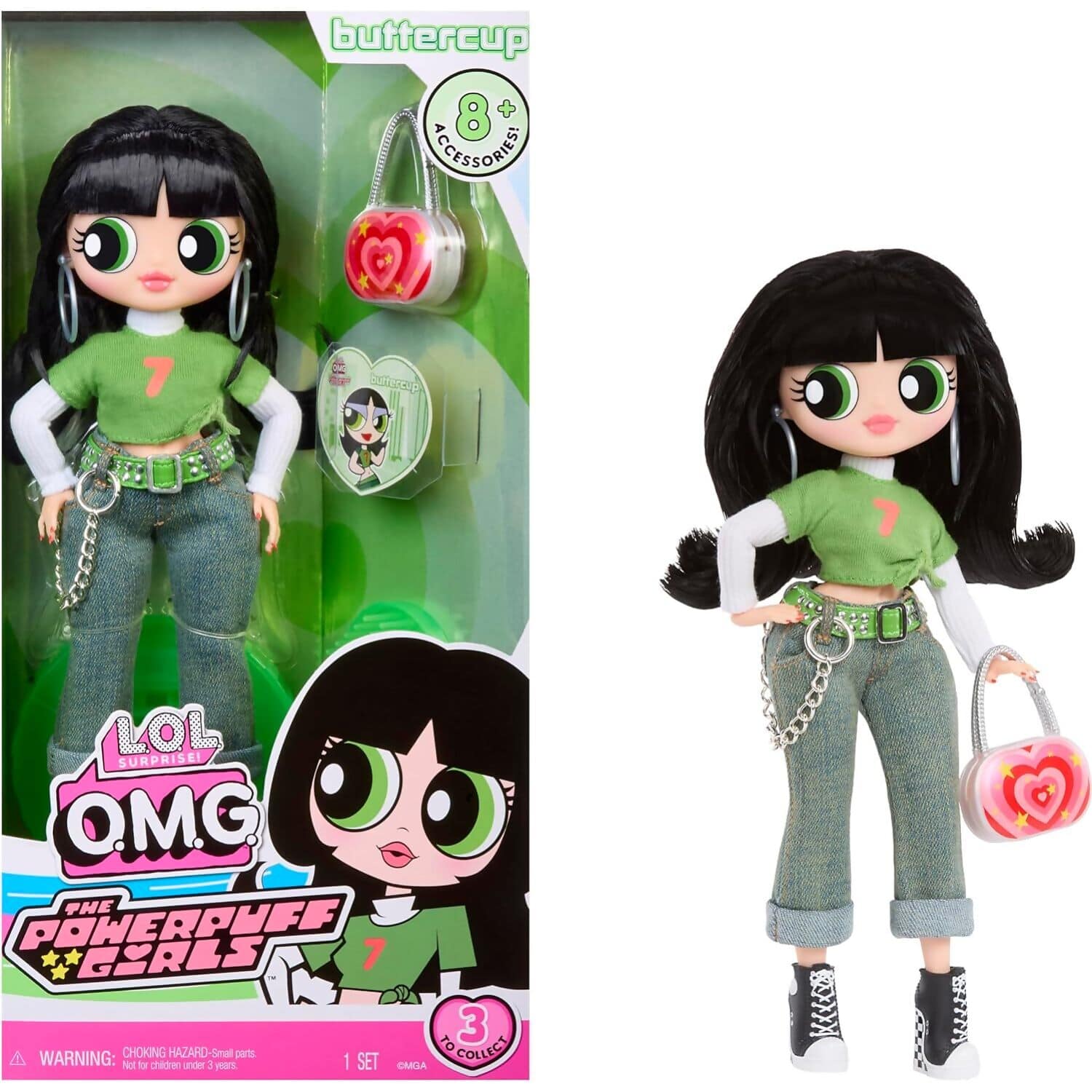 L.O.L. Surprise! - O.M.G The Powerpuff Girls Fashion Doll - Buttercup