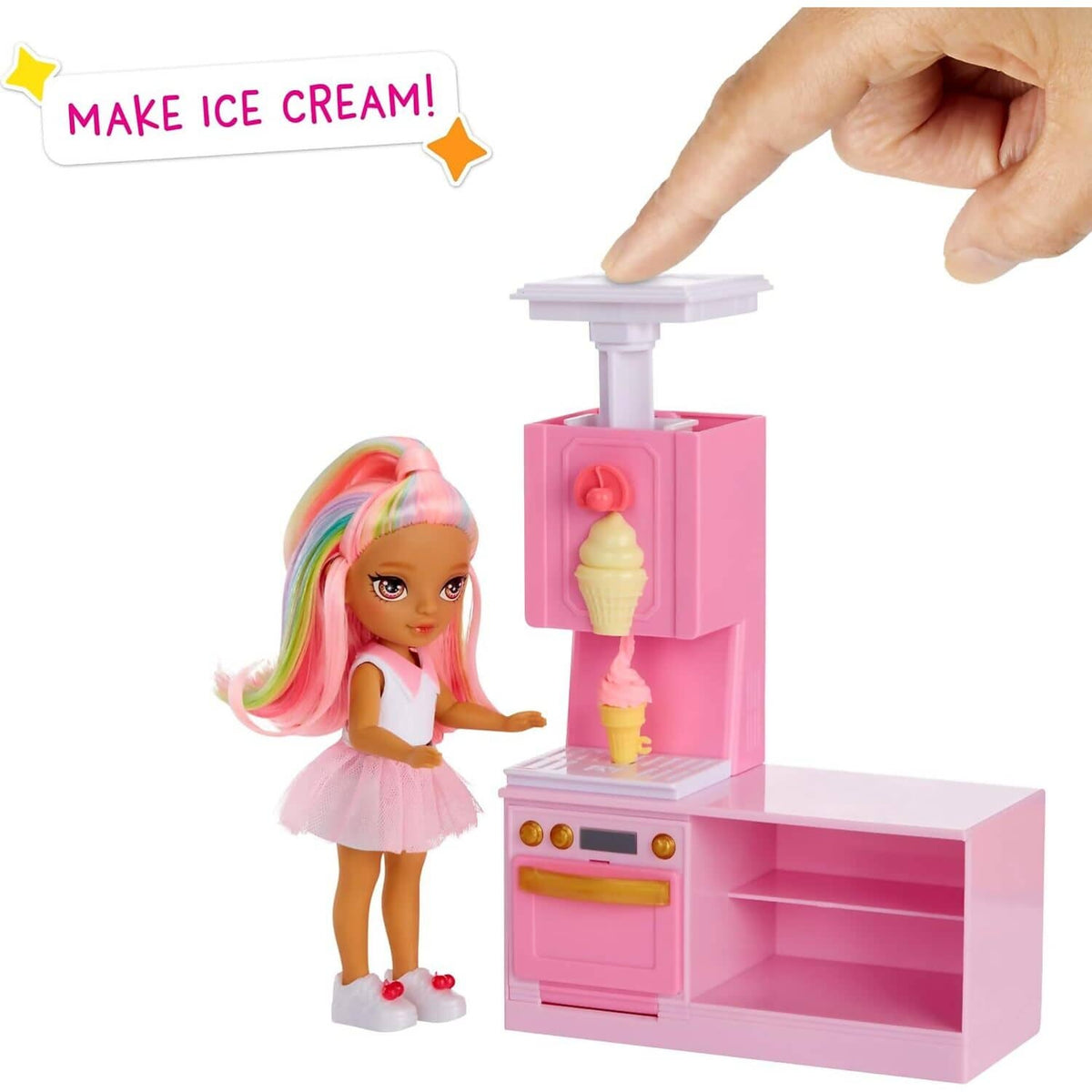 Rainbow High - Littles - Dessert Shop with Kandy Playset