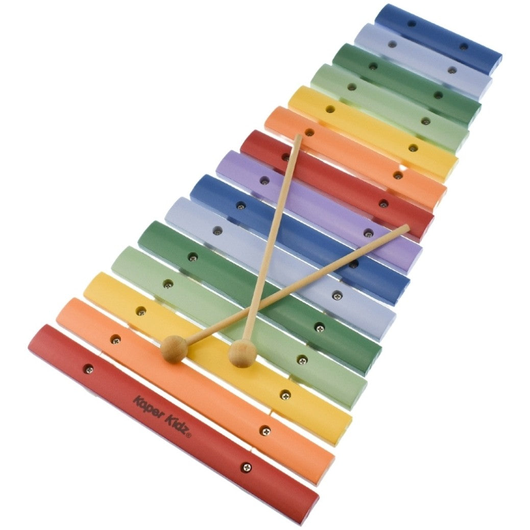Kaper Kidz - Large Rainbow Xylophone 15 Bar Notes