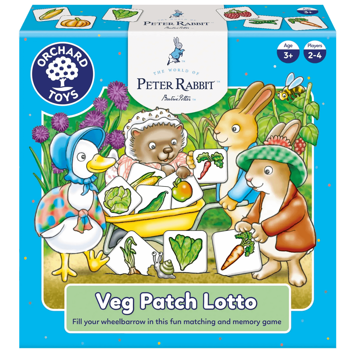 Orchard Toys - Peter Rabbit Veg Patch Lotto Game