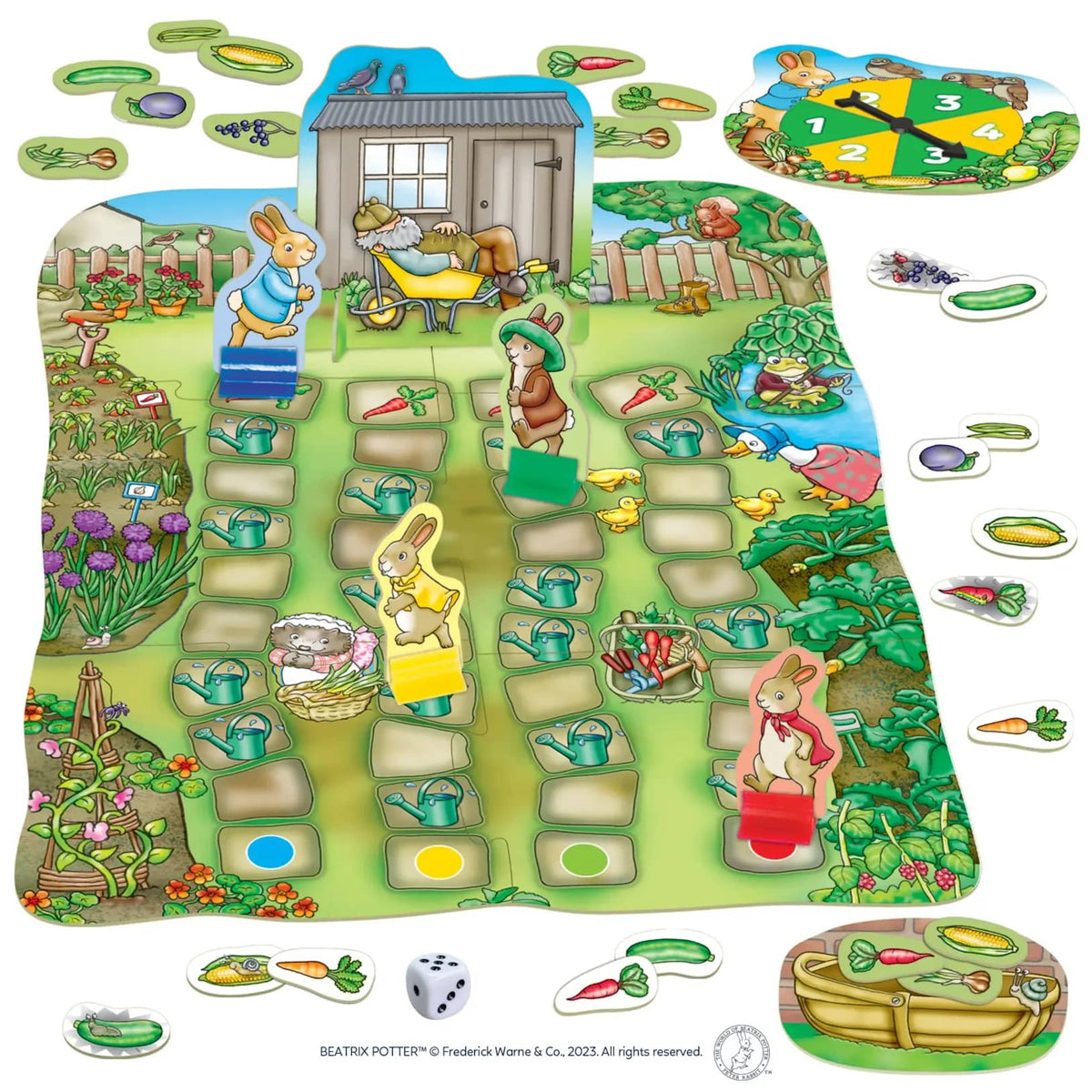 Orchard Toys - Peter Rabbit Don't Wake Mr. McGregor! Game