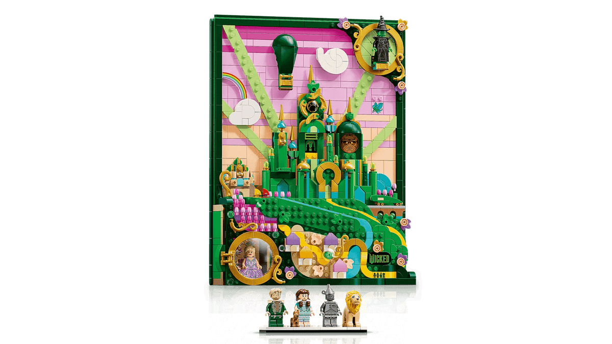 LEGO® 75685 Emerald City Wall Art - Wicked