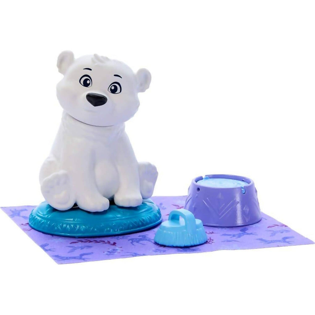Disney Frozen - Elsa Fashion Doll & Polar Bear Cub Figure With 4 Nurturing Accessories