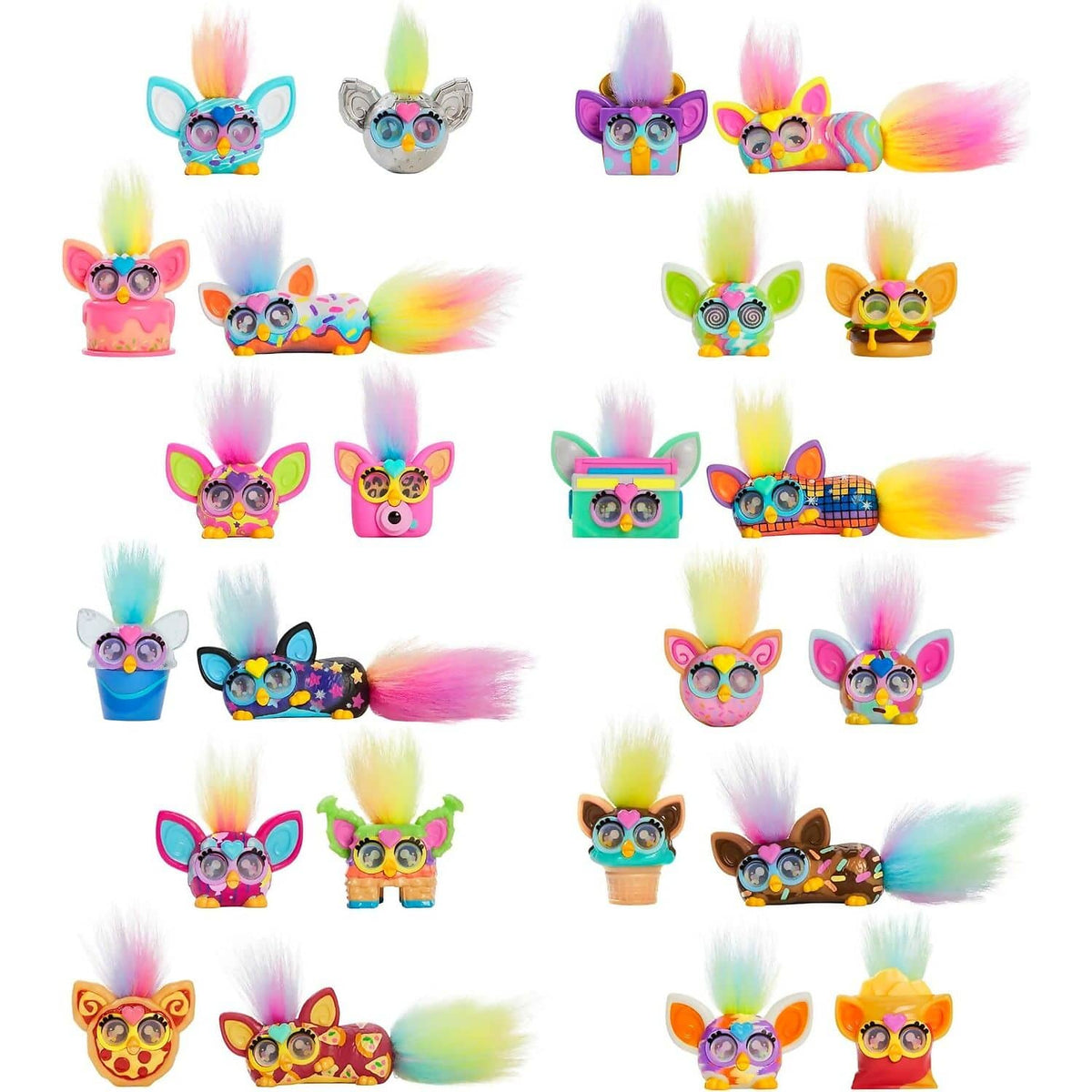 Furby - Minis 2 Pack  Surprise Figures Blind Bag - Hasbro