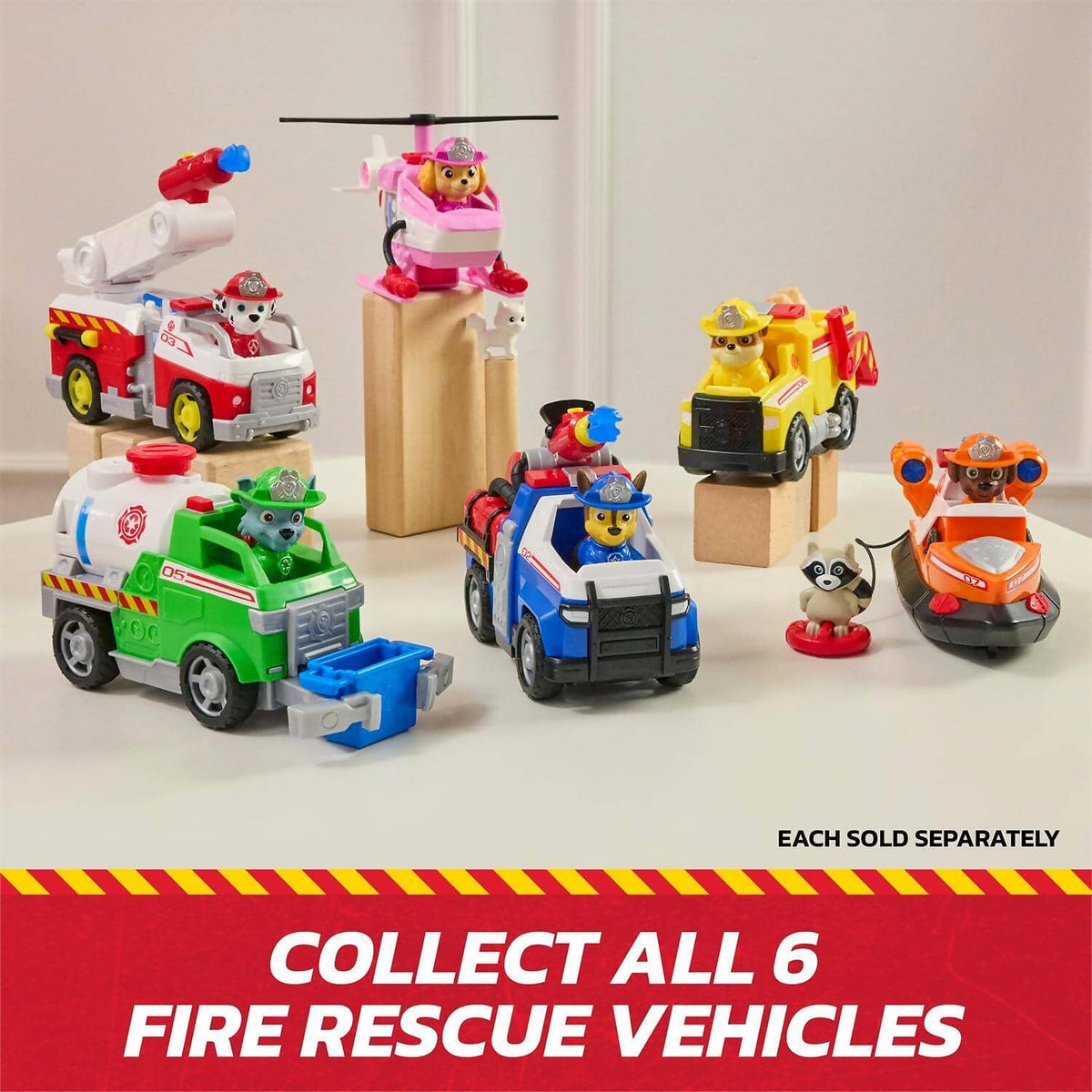 Paw Patrol - Fire Rescue: Rescue Fire Boat with Zuma Figure - Spin Master