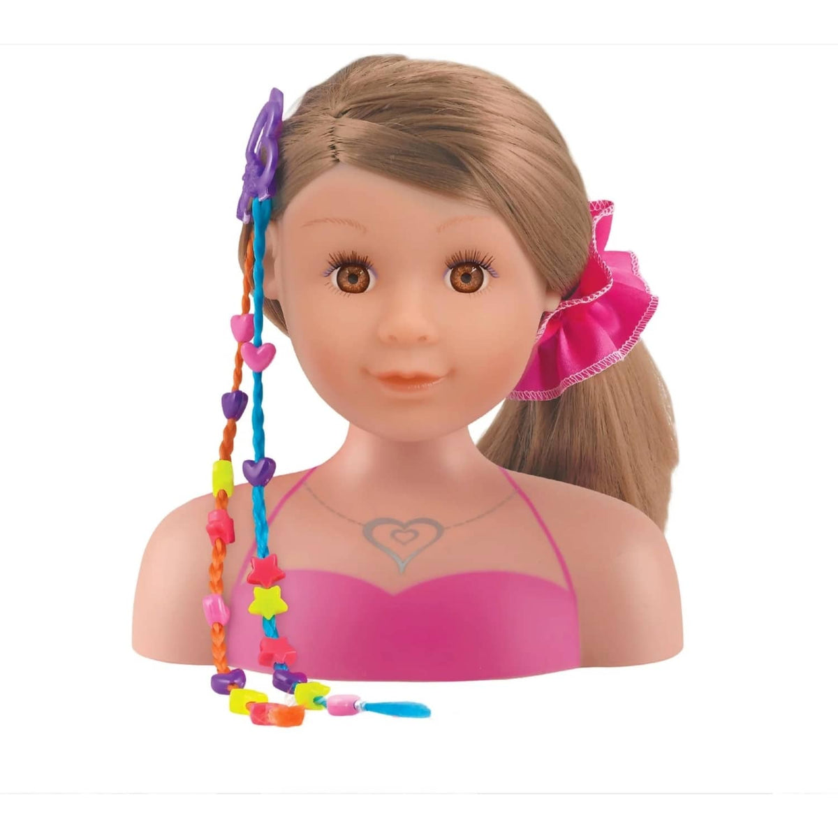 DollsWorld - Ashley Styling Head Playset & Accessories Brunette Hair