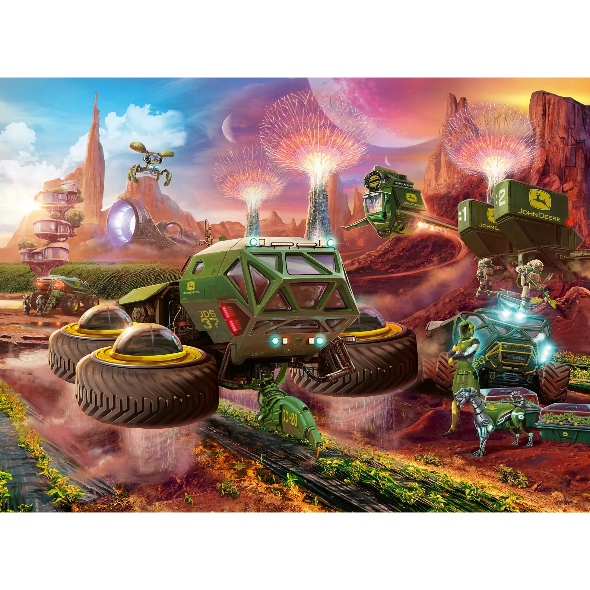 Ravensburger - Future John Deere Jigsaw Puzzle XXL 300 Pieces