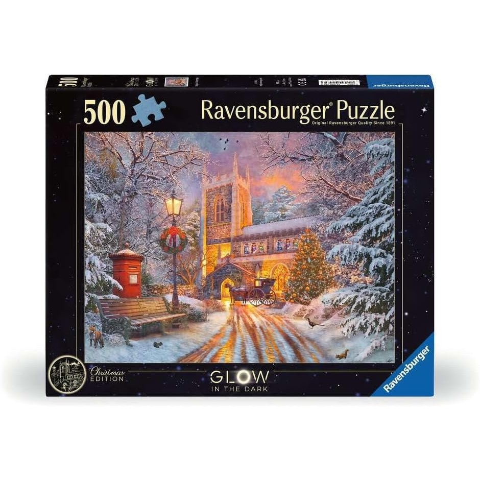 Ravensburger - Magical Christmas Glow in the Dark Jigsaw Puzzle 500 Pieces