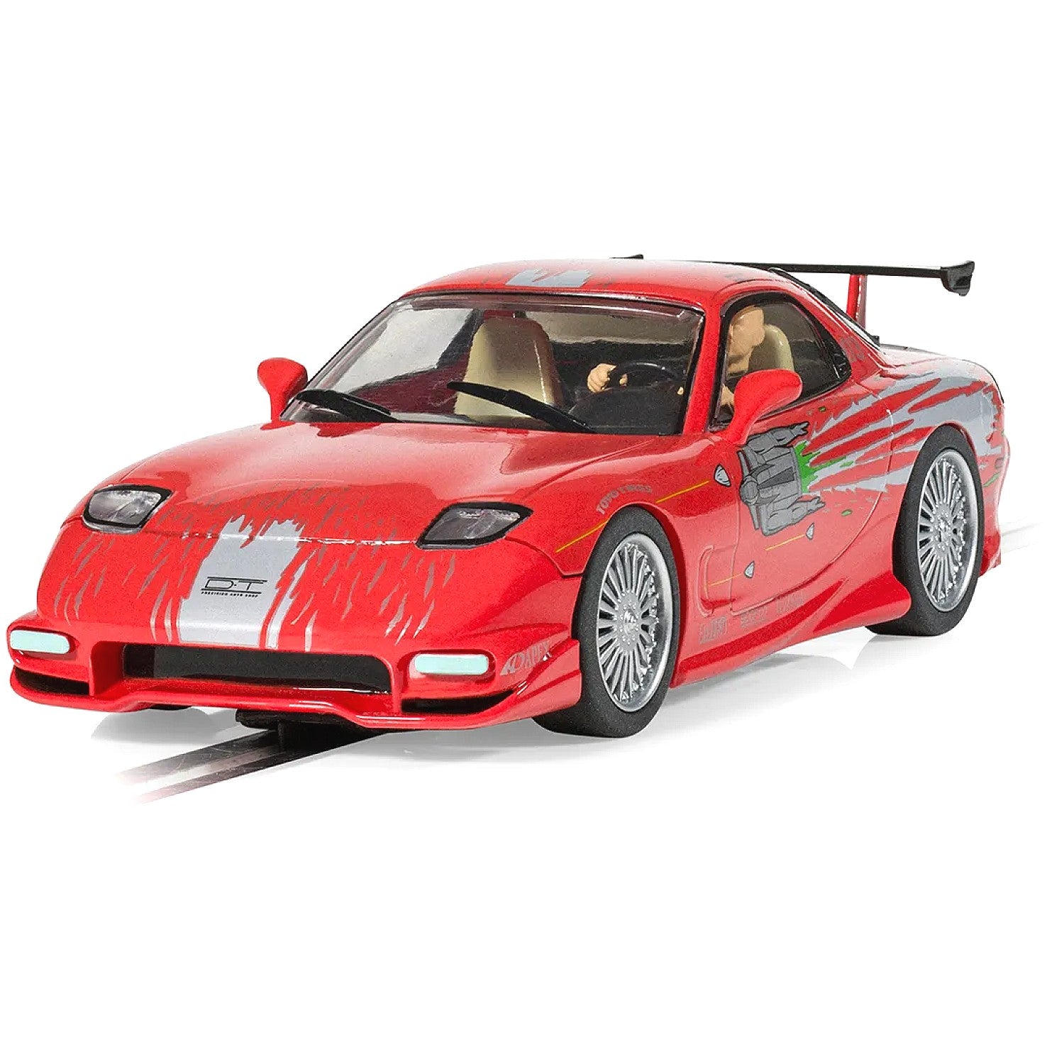 SCALEXTRIC - 1/32 MAZDA RX7 - THE FAST AND THE FURIOUS DOM TURETTO SLOT CAR