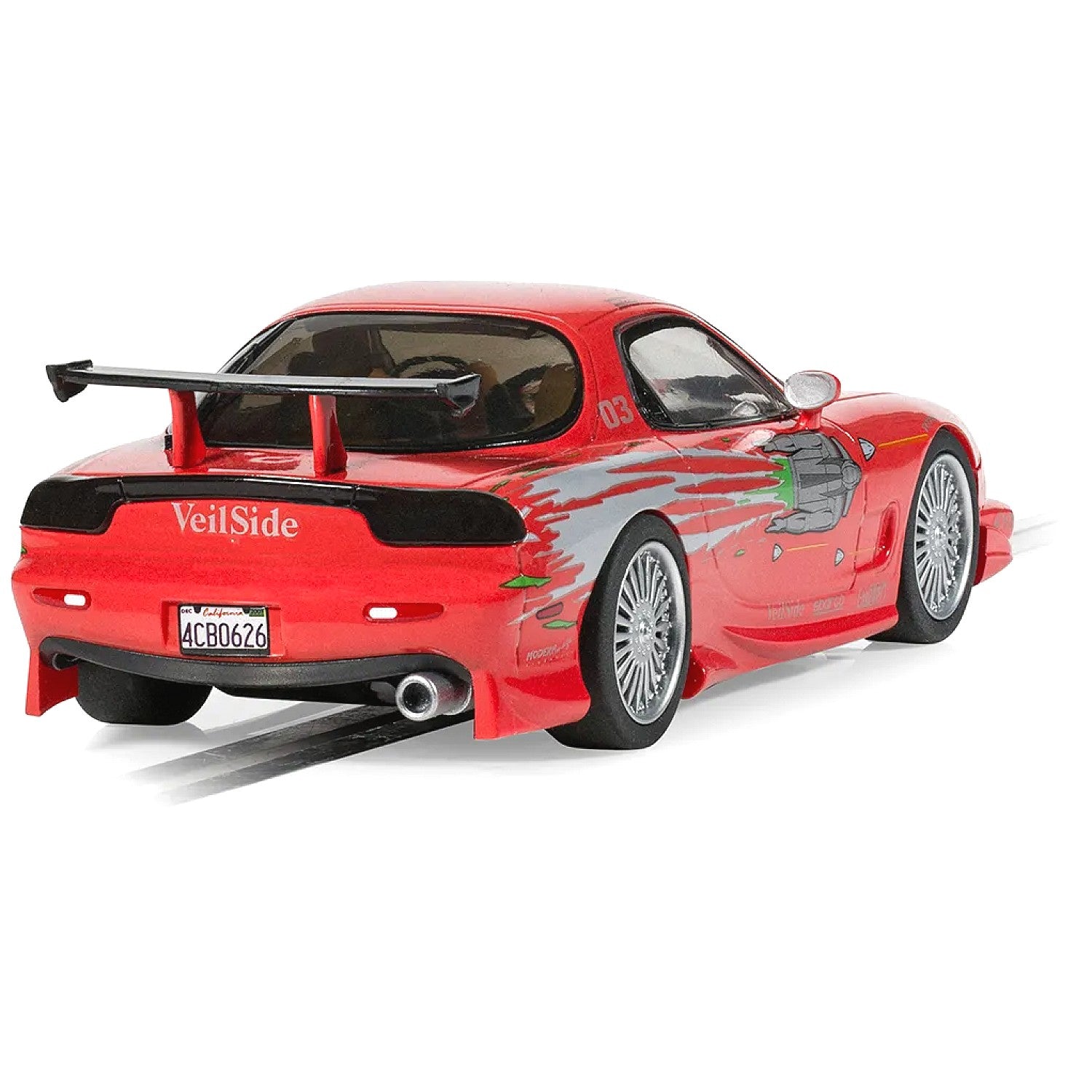 SCALEXTRIC - 1/32 MAZDA RX7 - THE FAST AND THE FURIOUS DOM TURETTO SLOT CAR