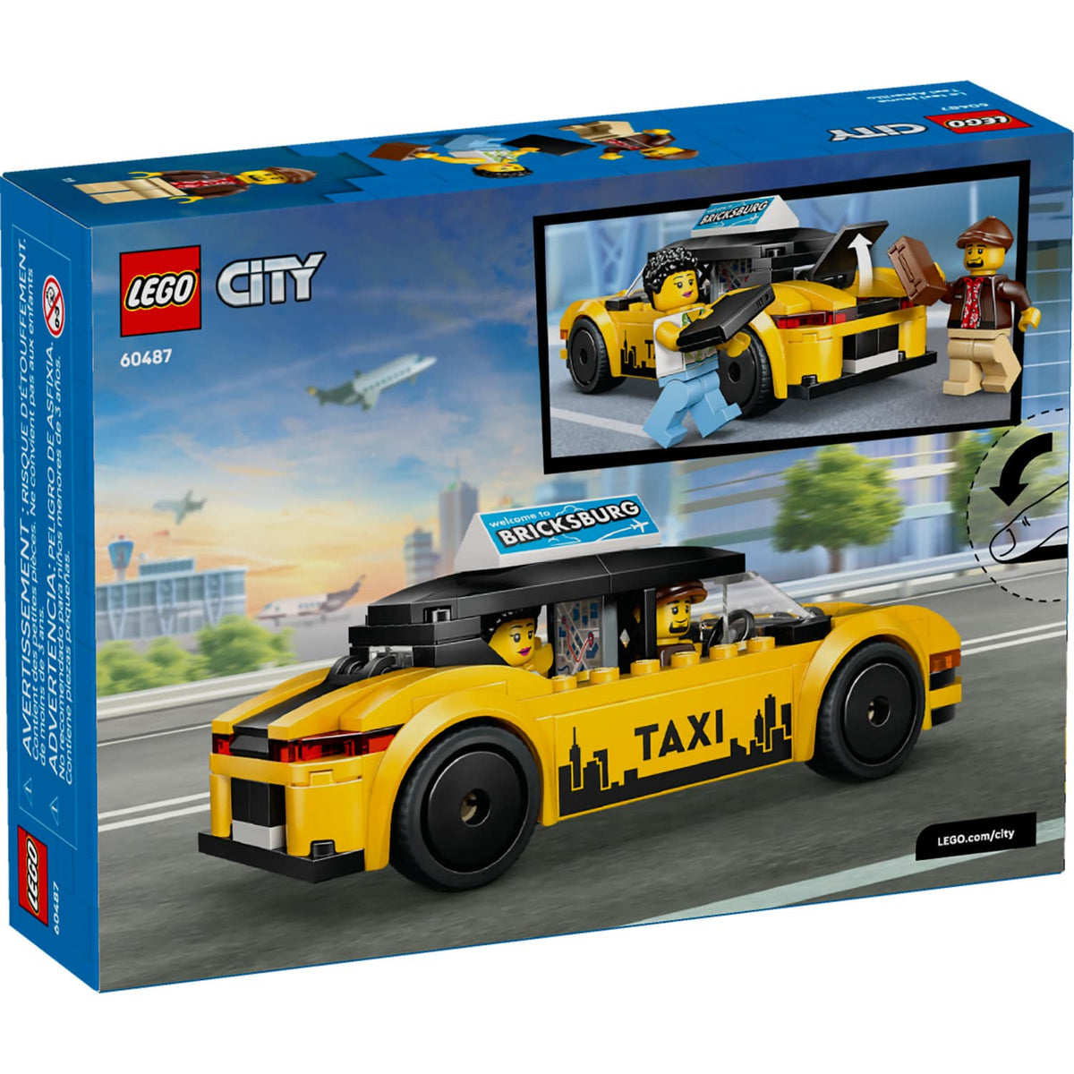 LEGO® 60487 Yellow Taxi - City