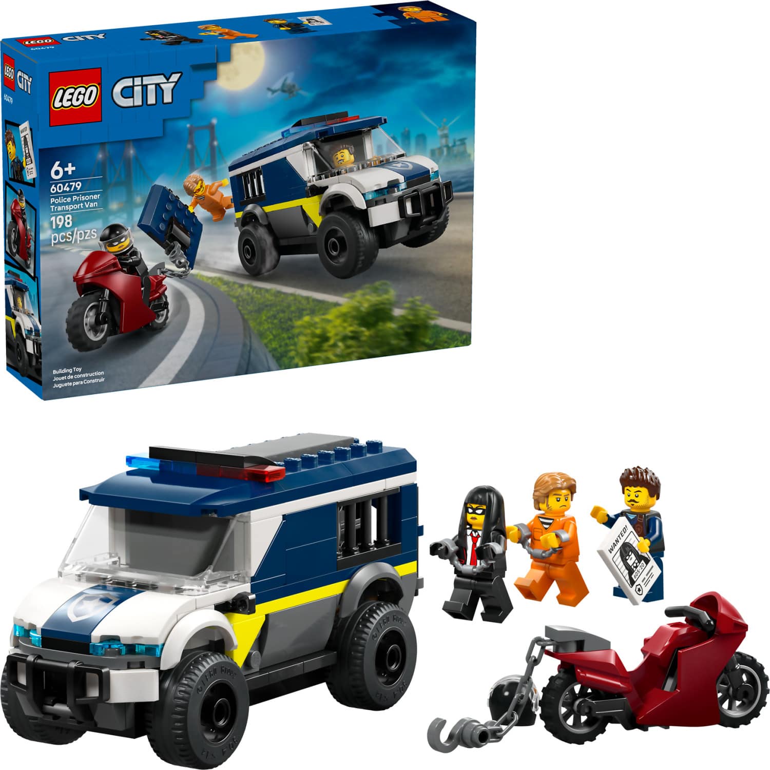 LEGO® 60479 Police Prisoner Transport Van - City
