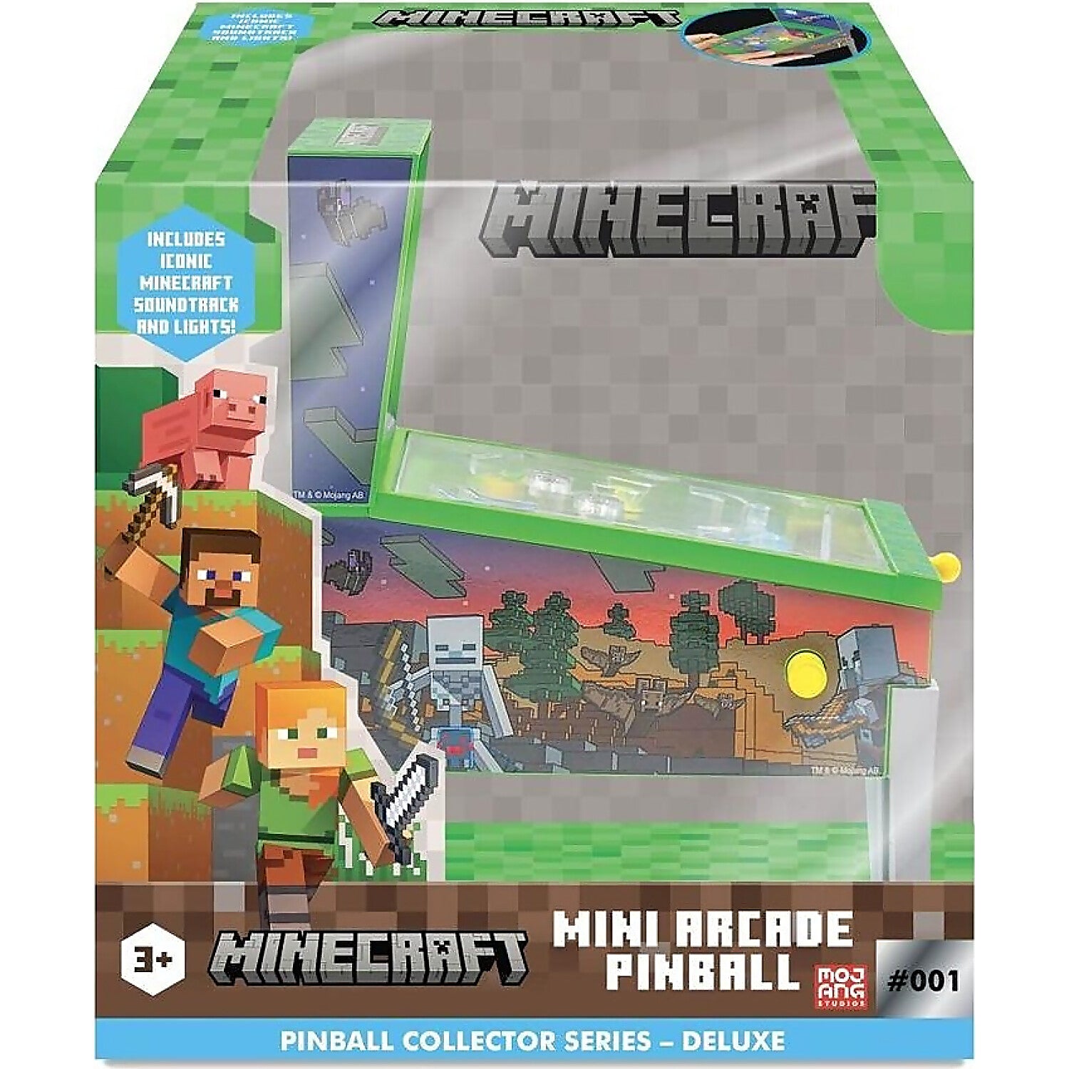 Minecraft - Mini Arcade Pinball Collector Series Deluxe