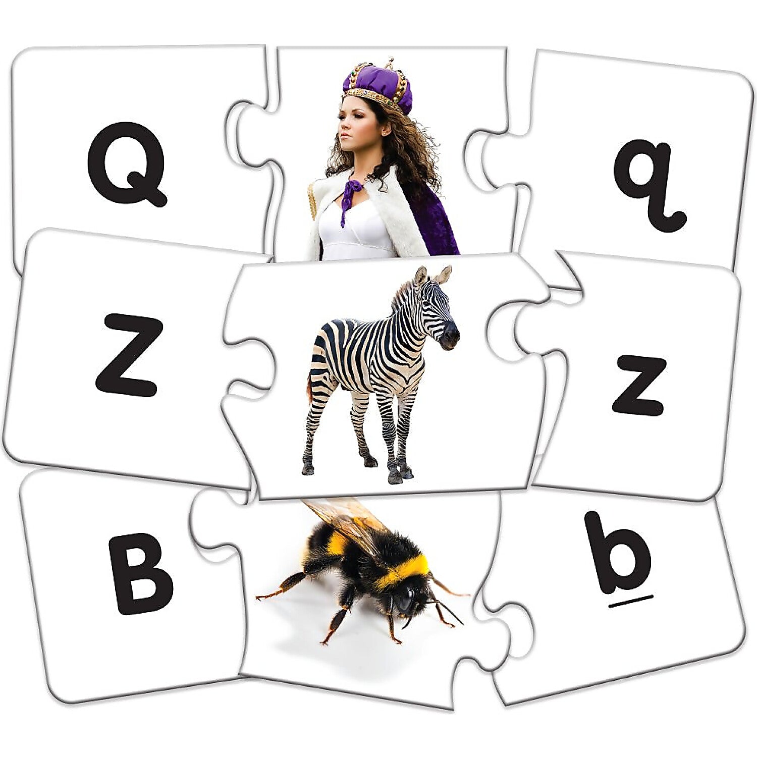 The Learning Journey - Match It! Upper & Lower Case Letters Puzzle