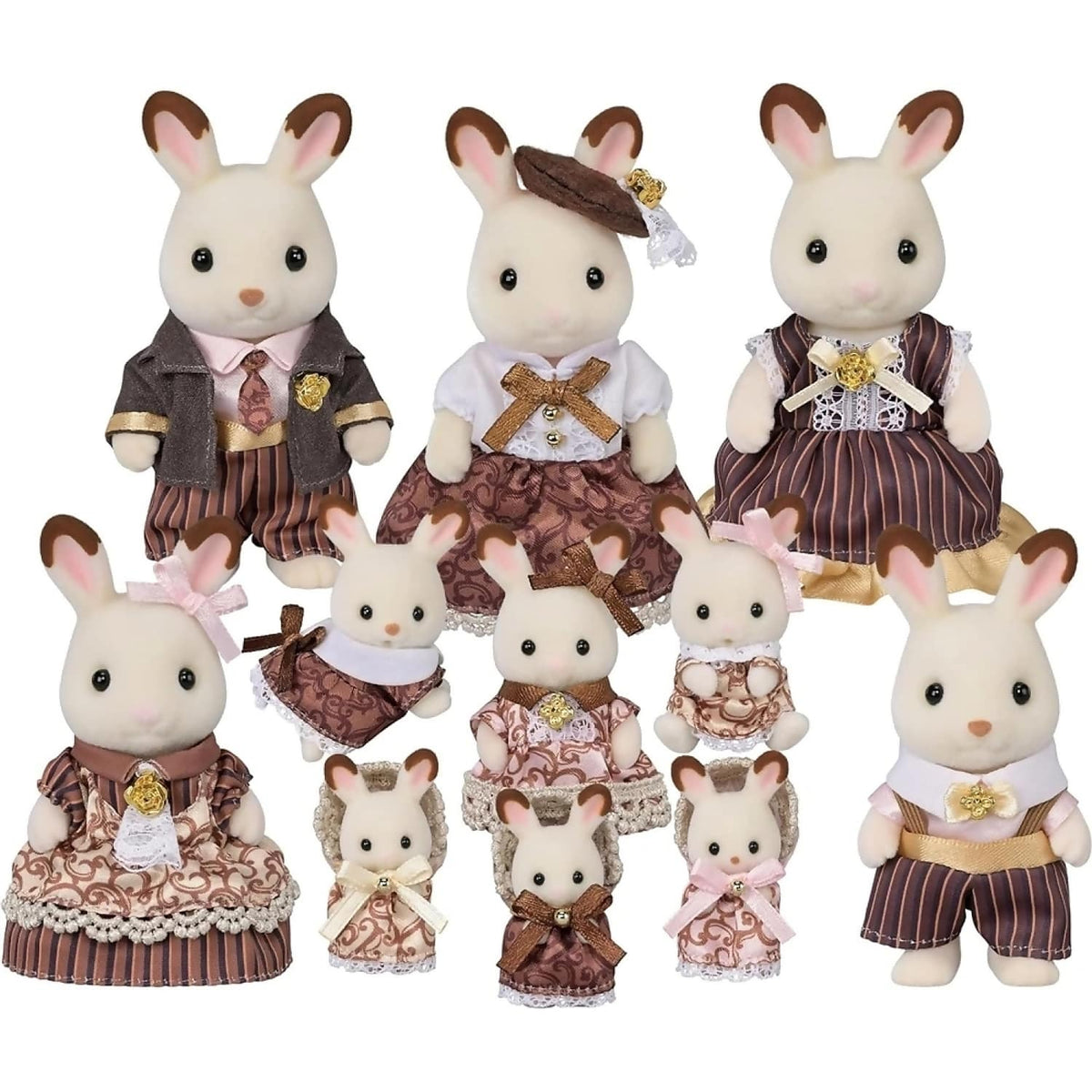 Sylvanian Families - Chocolate Rabbit Family Anniversary Playset