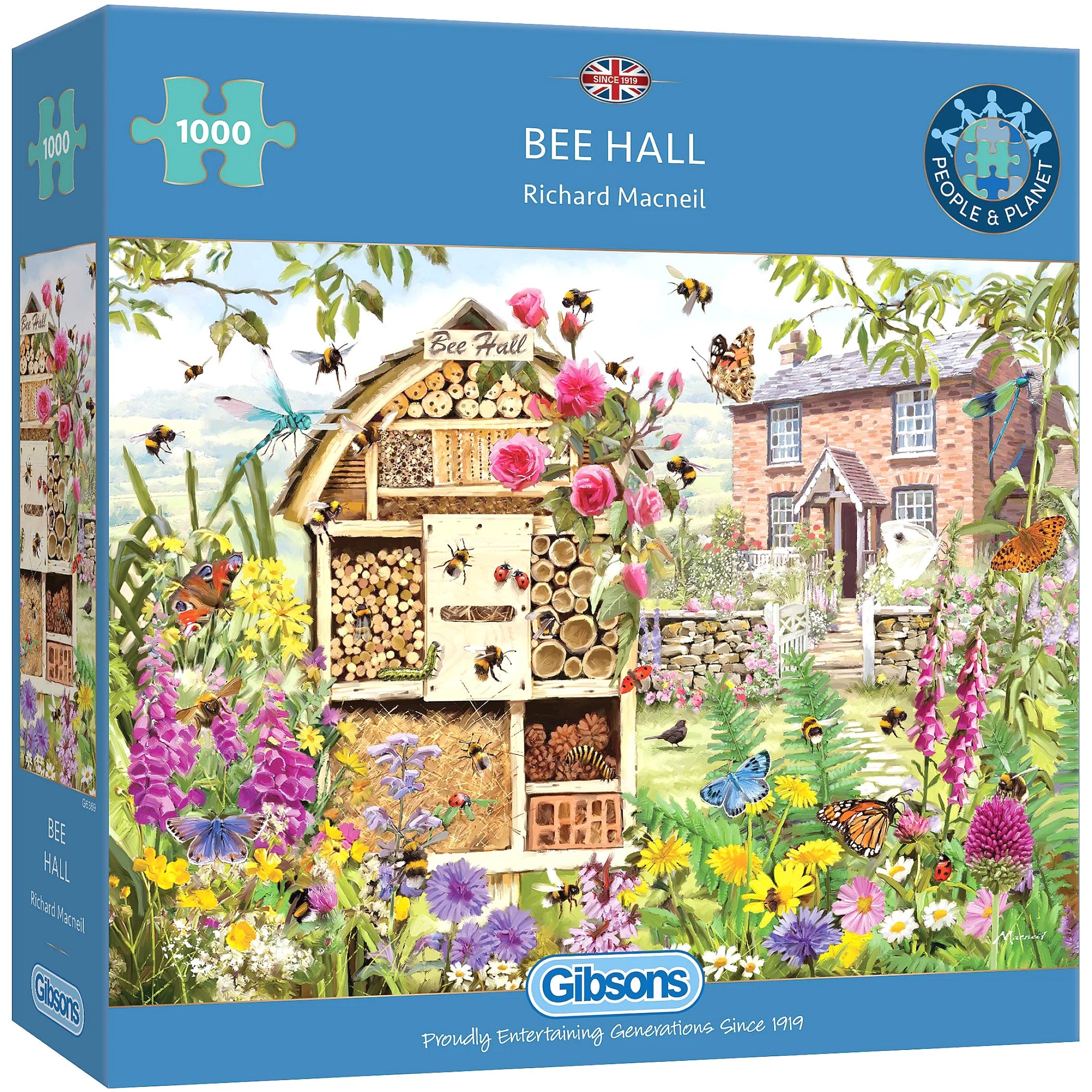 Gibsons - Bee Hall Jigsaw Puzzle 1000 Pieces