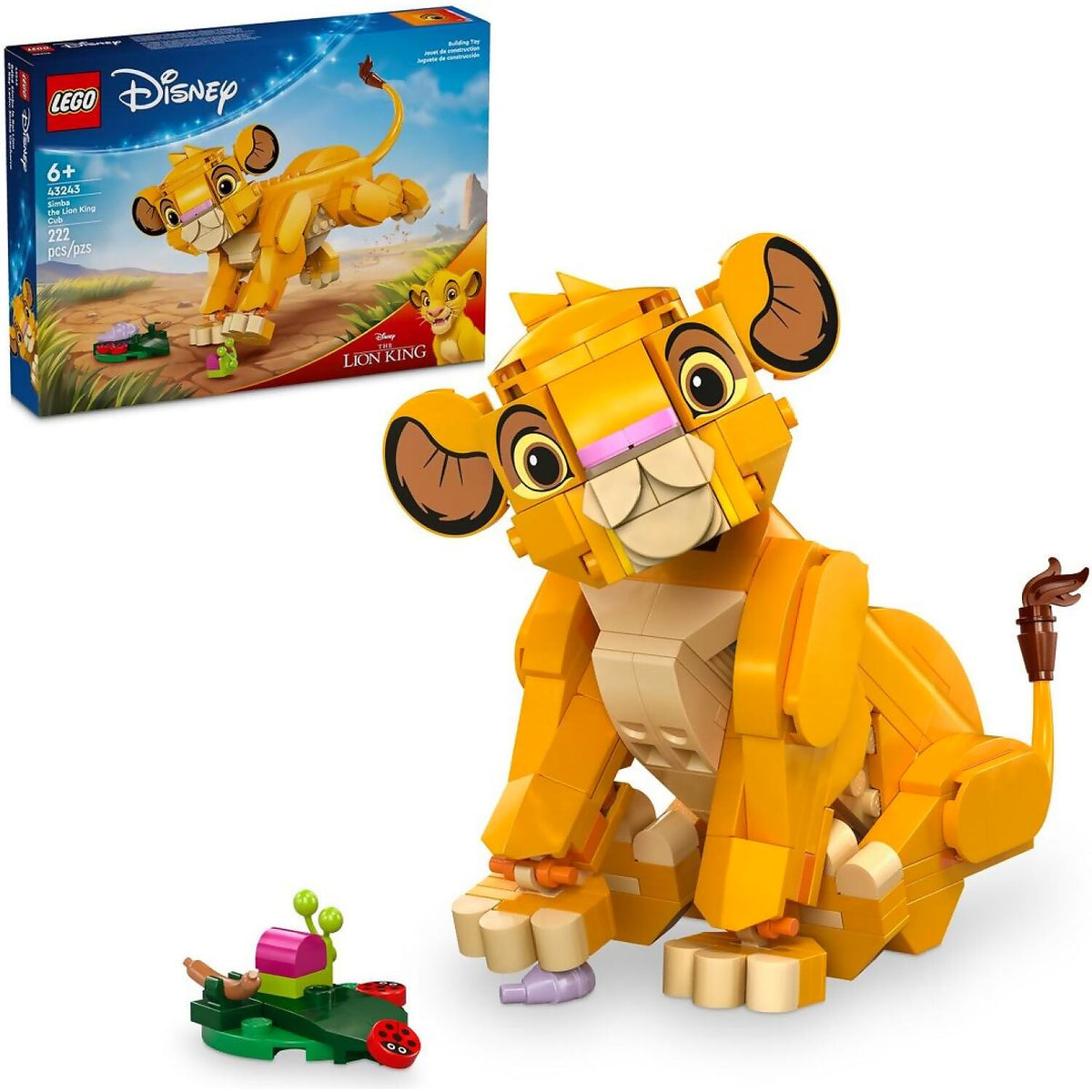 LEGO® 43243 Simba the Lion King Cub - Disney