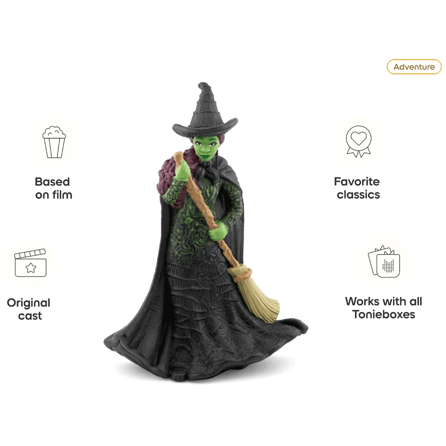 Tonies - Wicked Elphaba Tonie Audio Character (Toniebox not Included)